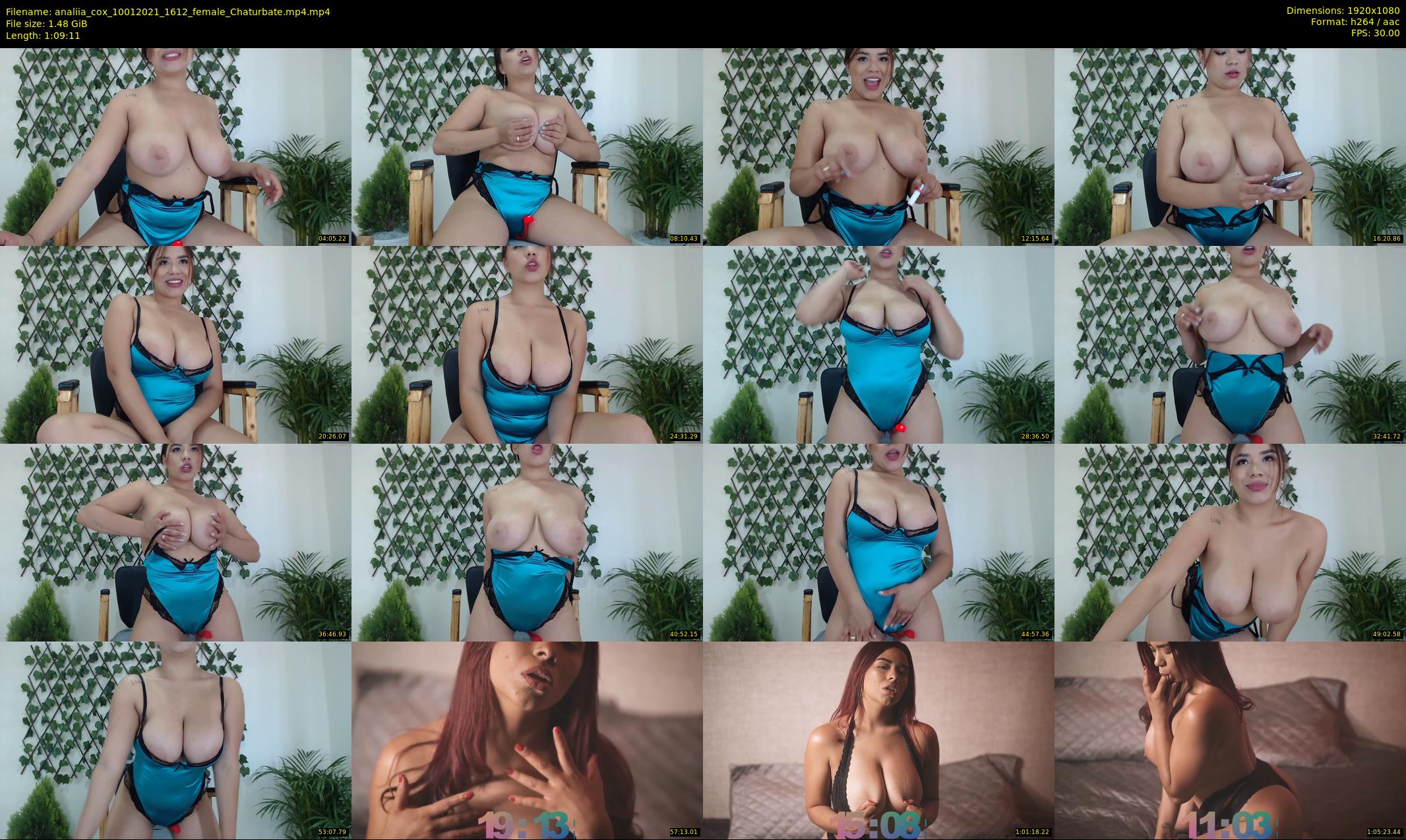 analiia_cox — 70 minute Chaturbate female cam show recording, 1080p, Jan 10, 2021