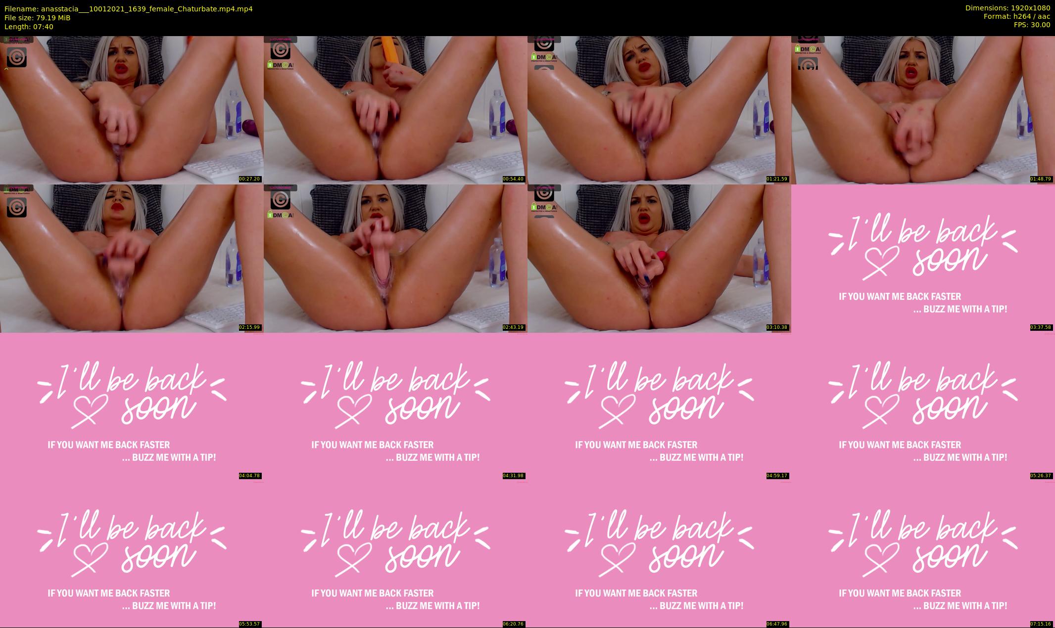 anasstacia__ — 8 minute Chaturbate female cam show recording, 1080p, Jan 10, 2021