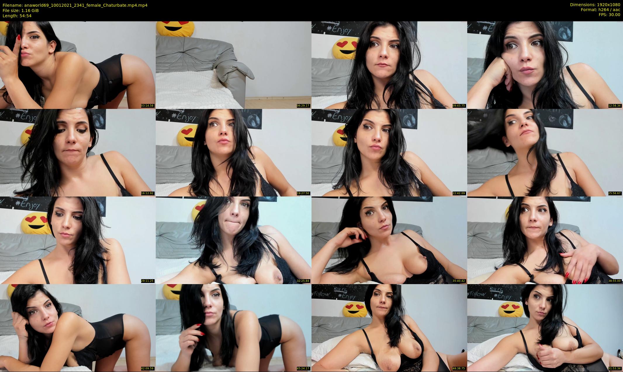 anaworld69 — 55 minute Chaturbate female cam show recording, 1080p, Jan 10, 2021
