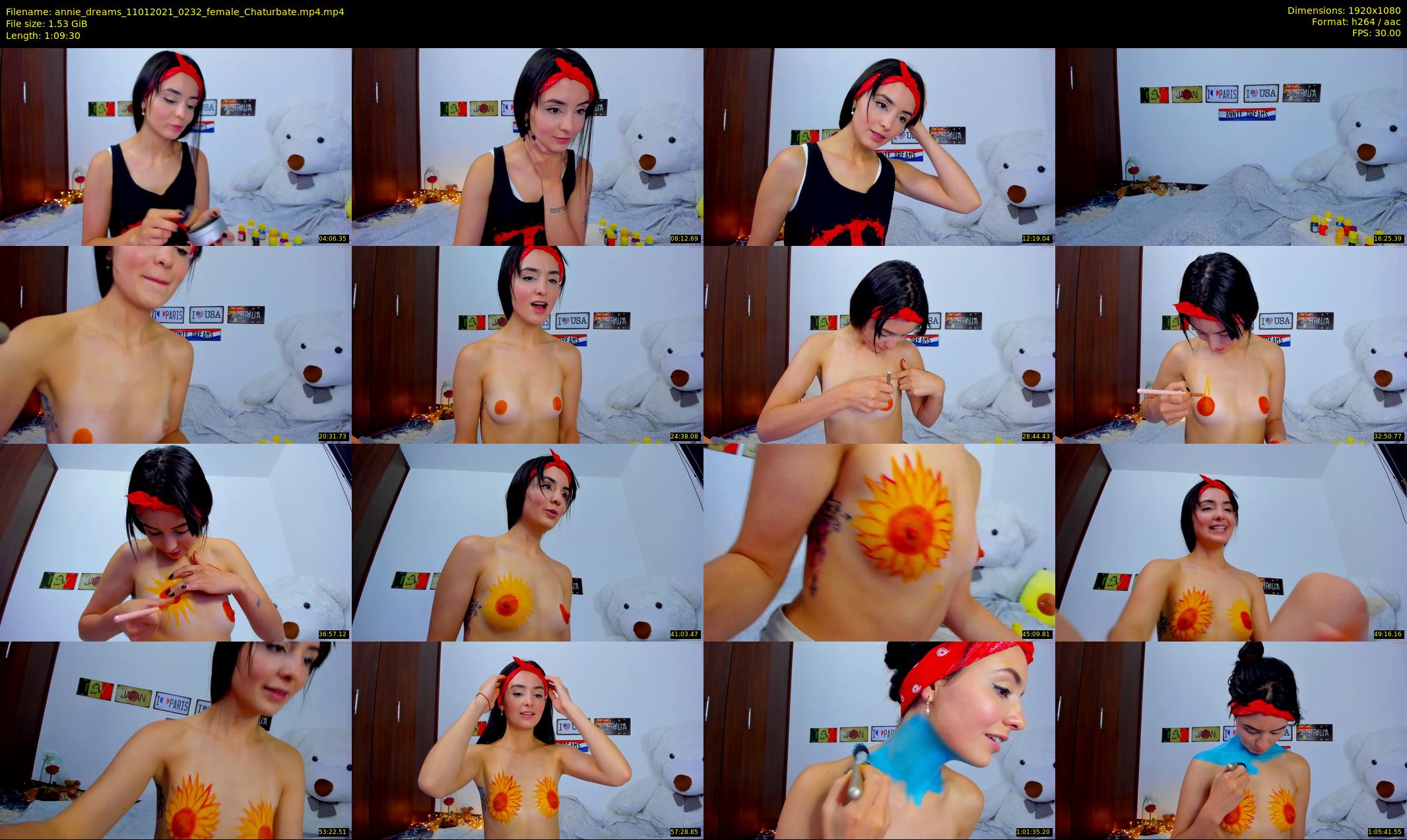 annie_dreams — 70 minute Chaturbate female cam show recording, 1080p, Jan 11, 2021