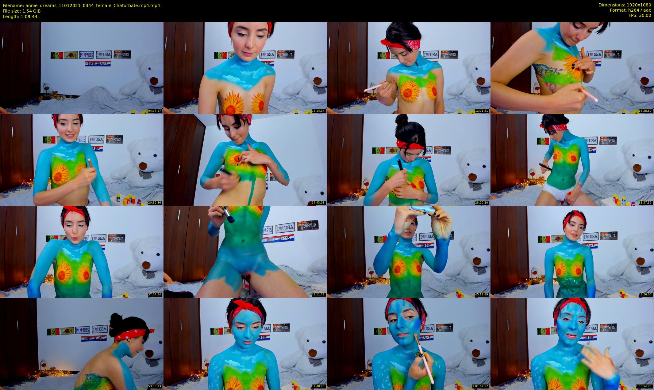 annie_dreams — 70 minute Chaturbate female cam show recording, 1080p, Jan 11, 2021