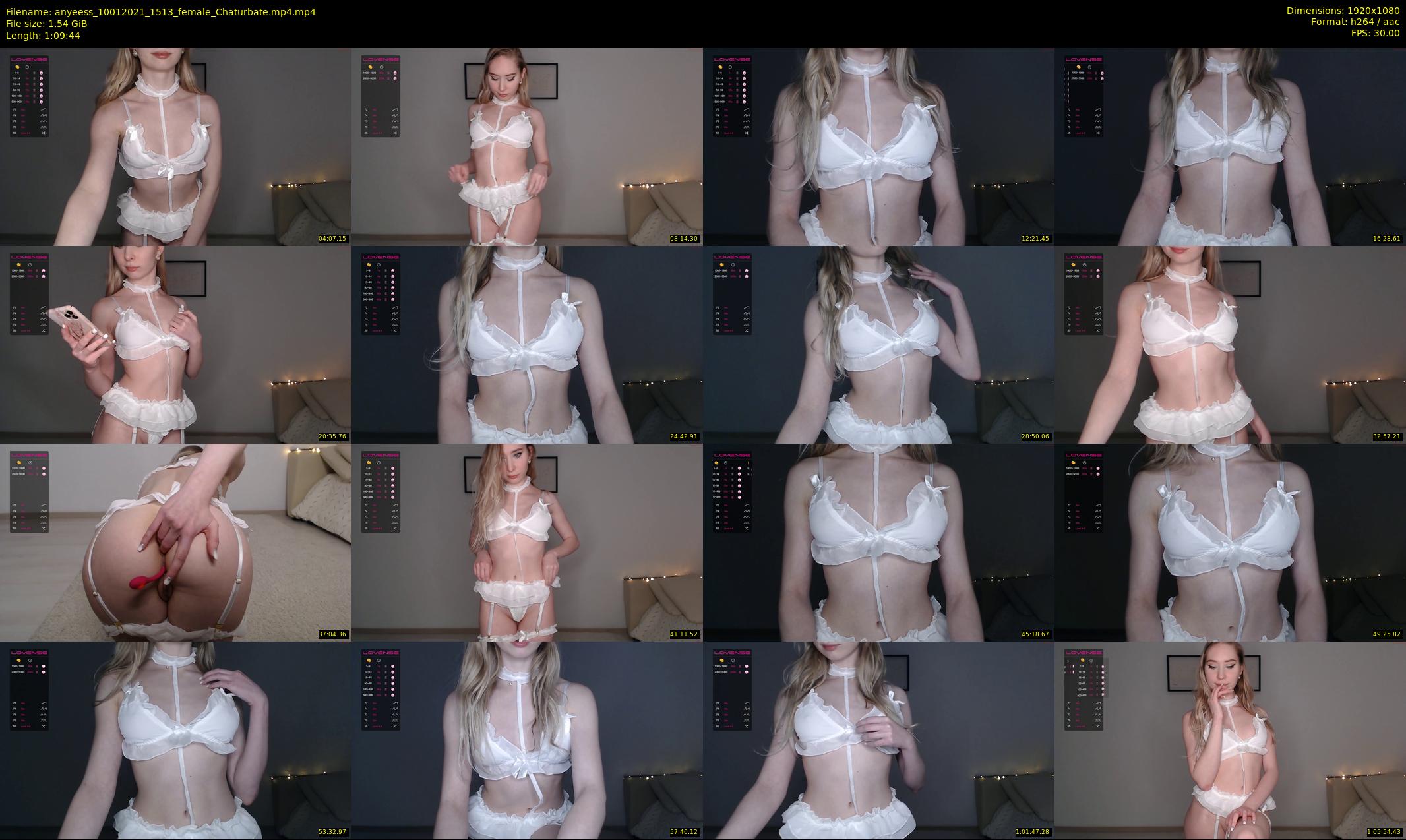 anyeess — 70 minute Chaturbate female cam show recording, 1080p, Jan 10, 2021