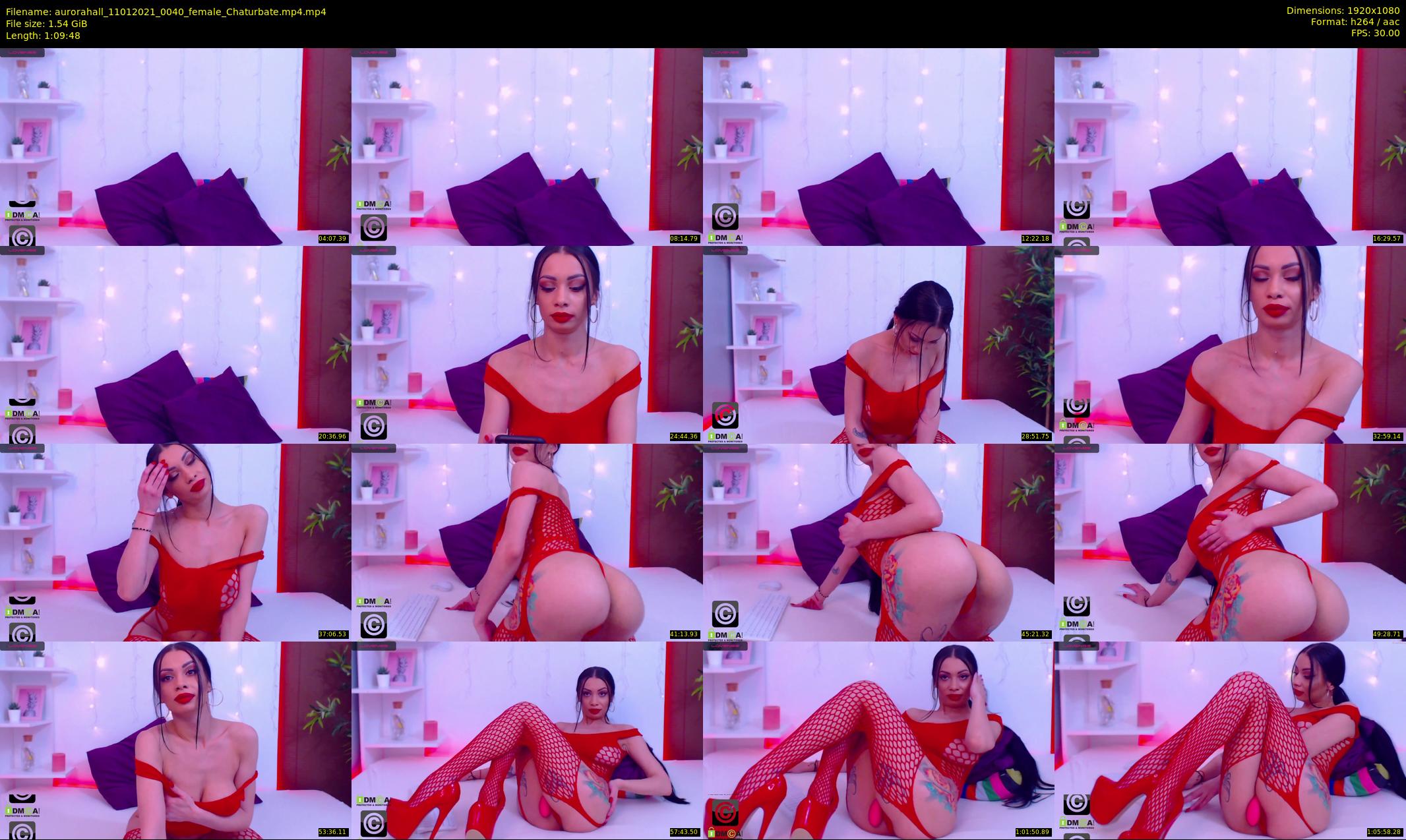 aurorahall — 70 minute Chaturbate female cam show recording, 1080p, Jan 11, 2021
