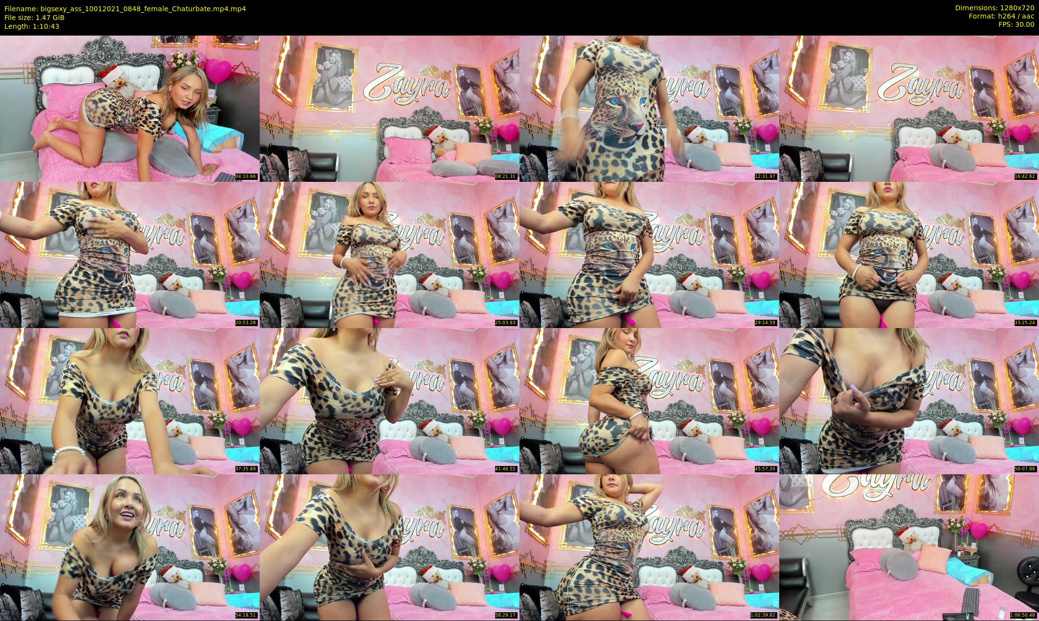 bigsexy_ass — 71 minute Chaturbate female cam show recording, 720p, Jan 10, 2021