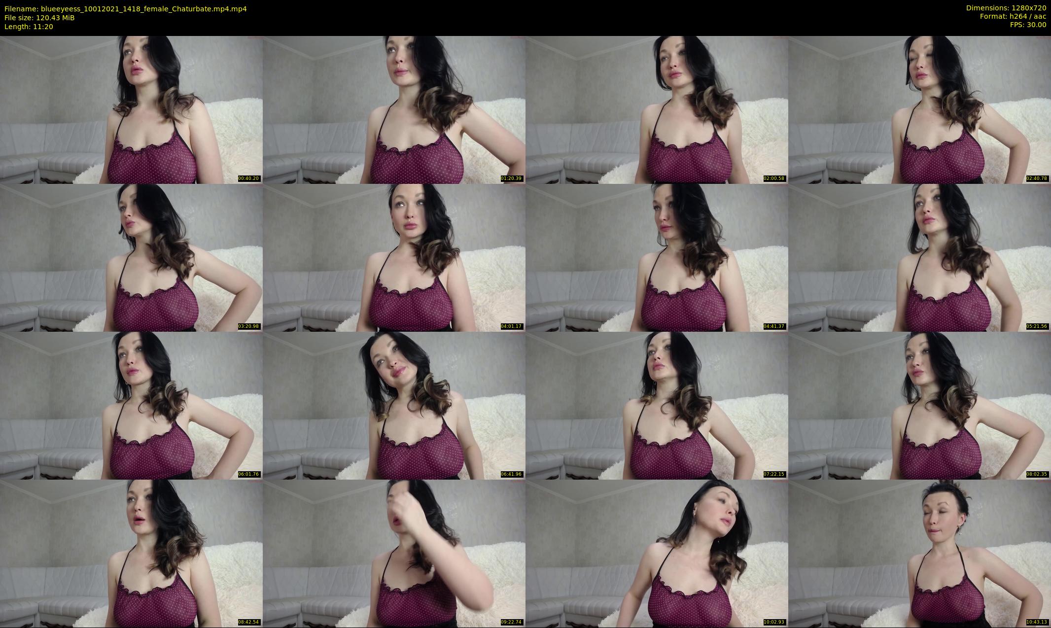 blueeyeess — 12 minute Chaturbate female cam show recording, 720p, Jan 10, 2021