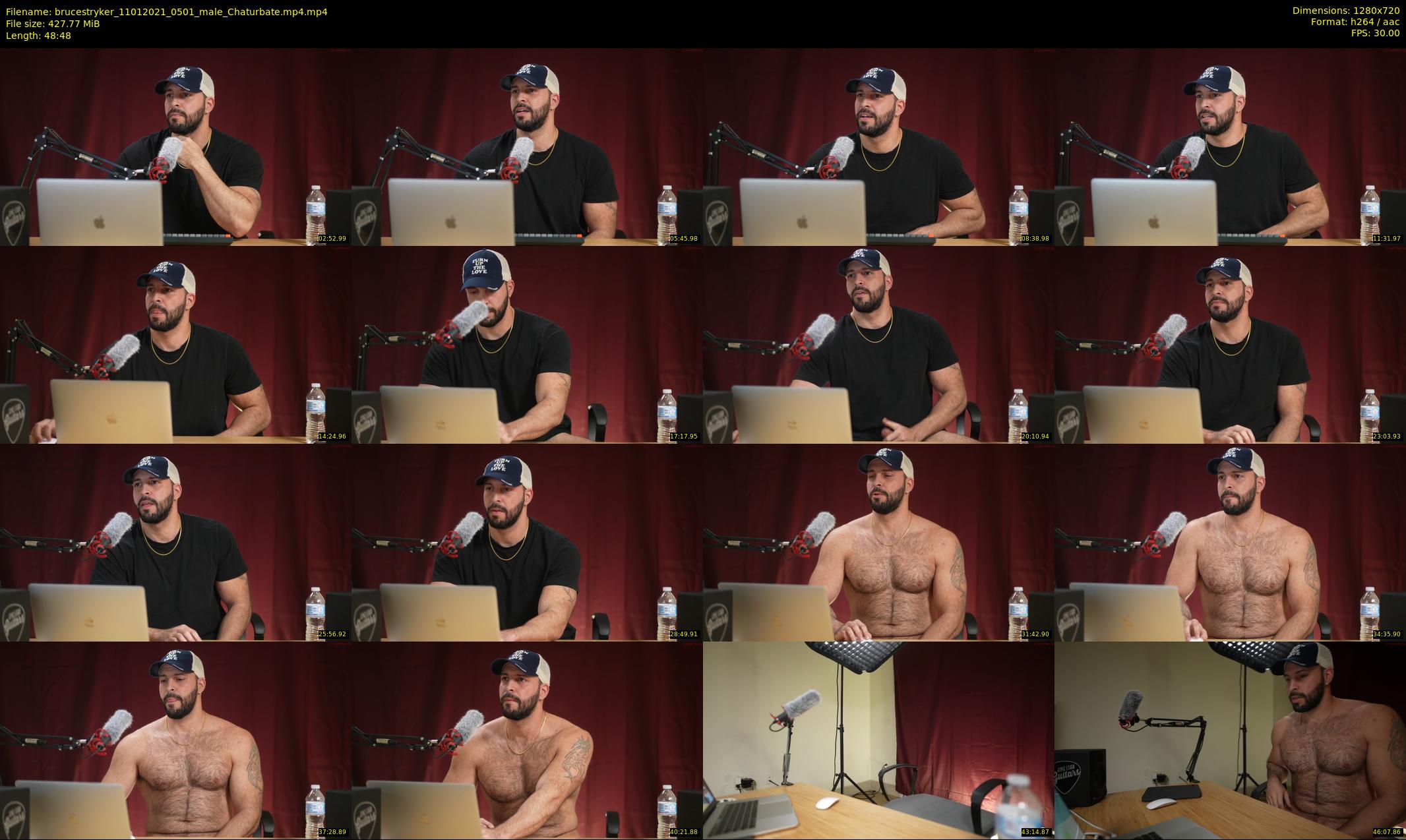 brucestryker — 49 minute Chaturbate male cam show recording, 720p, Jan 11, 2021