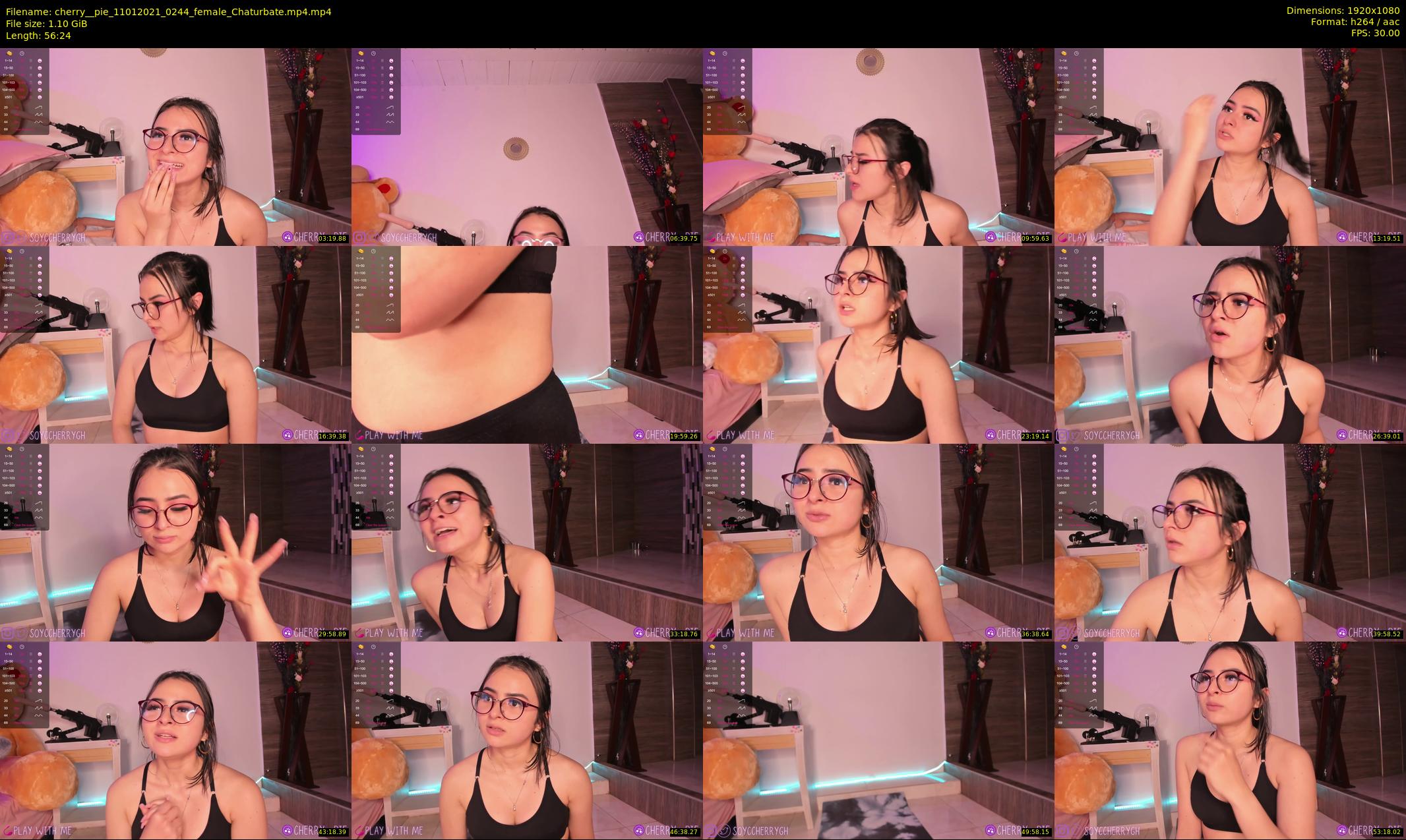 cherry__pie — 57 minute Chaturbate female cam show recording, 1080p, Jan 11, 2021