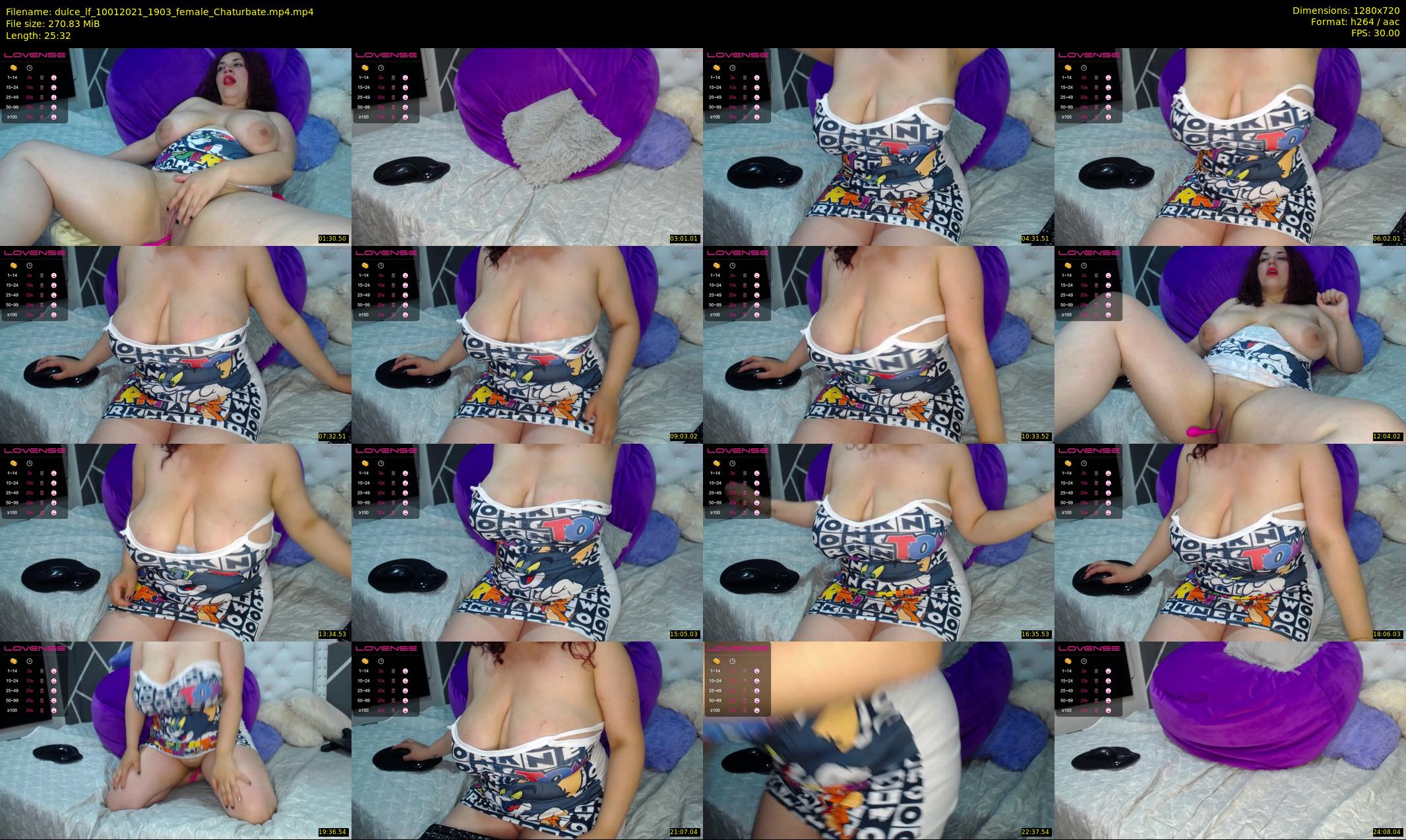dulce_lf — 26 minute Chaturbate female cam show recording, 720p, Jan 10, 2021
