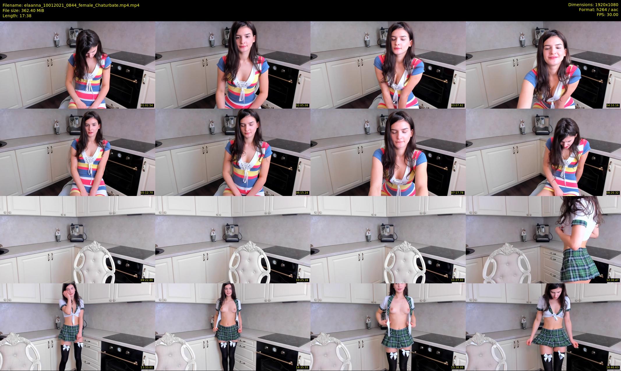 elaanna — 18 minute Chaturbate female cam show recording, 1080p, Jan 10, 2021