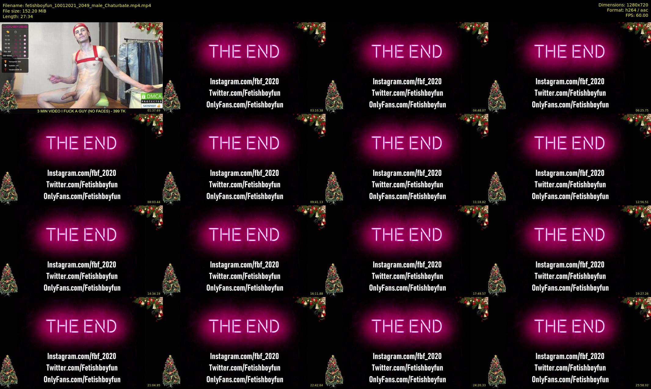 fetishboyfun — 28 minute Chaturbate male cam show recording, 720p, Jan 10, 2021