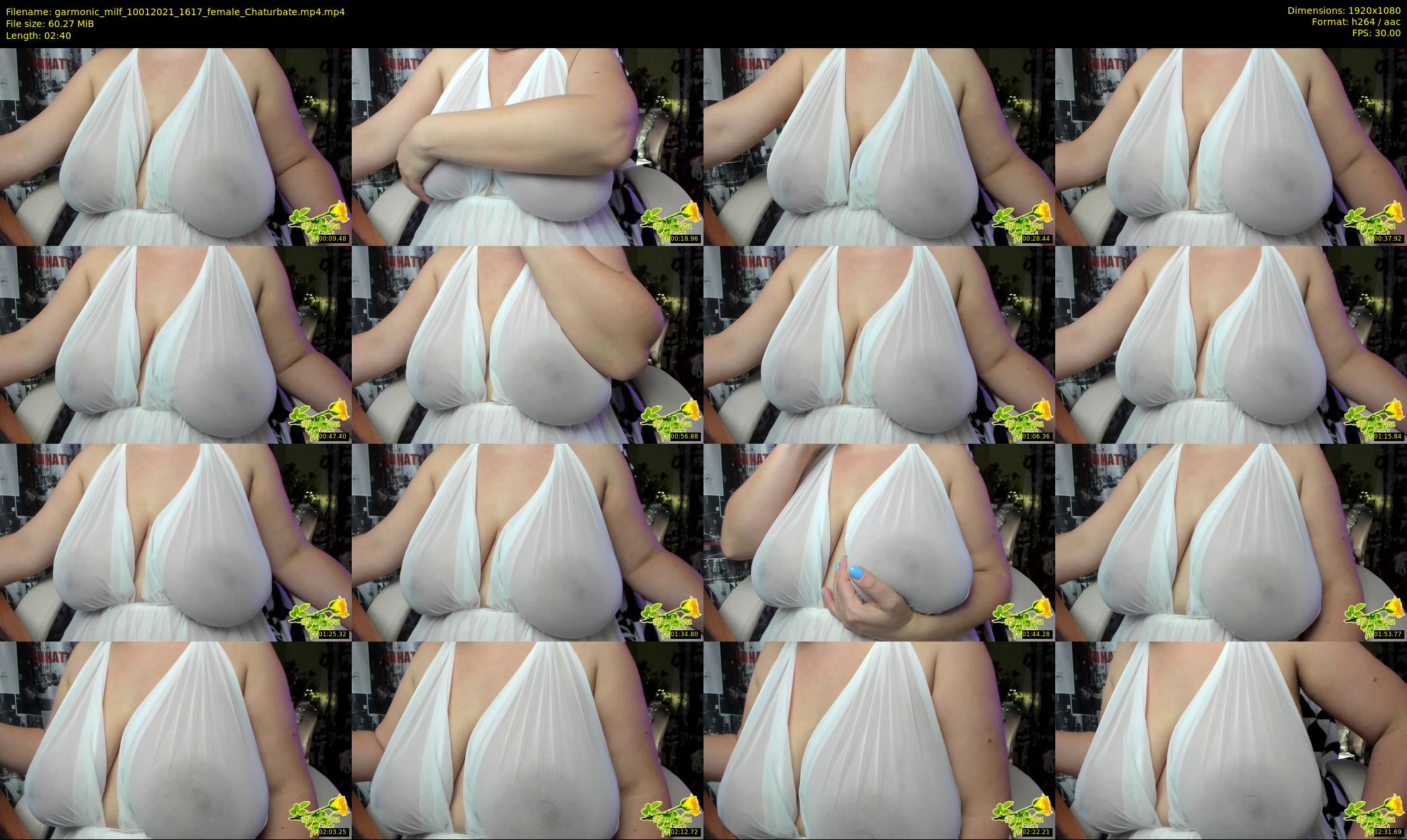 garmonic_milf — 3 minute Chaturbate female cam show recording, 1080p, Jan 10, 2021