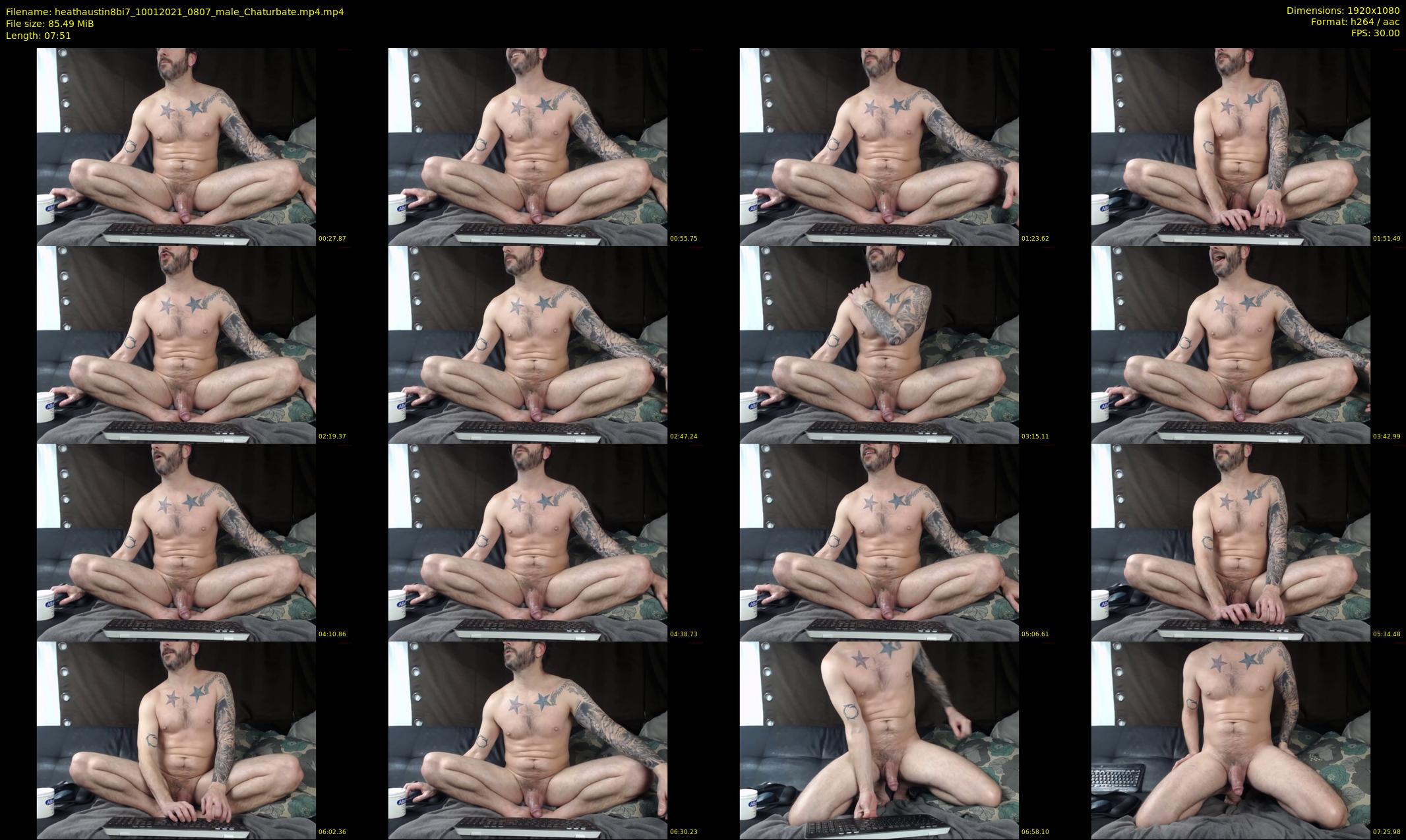 heathaustin8bi7 — 8 minute Chaturbate male cam show recording, 1080p, Jan 10, 2021