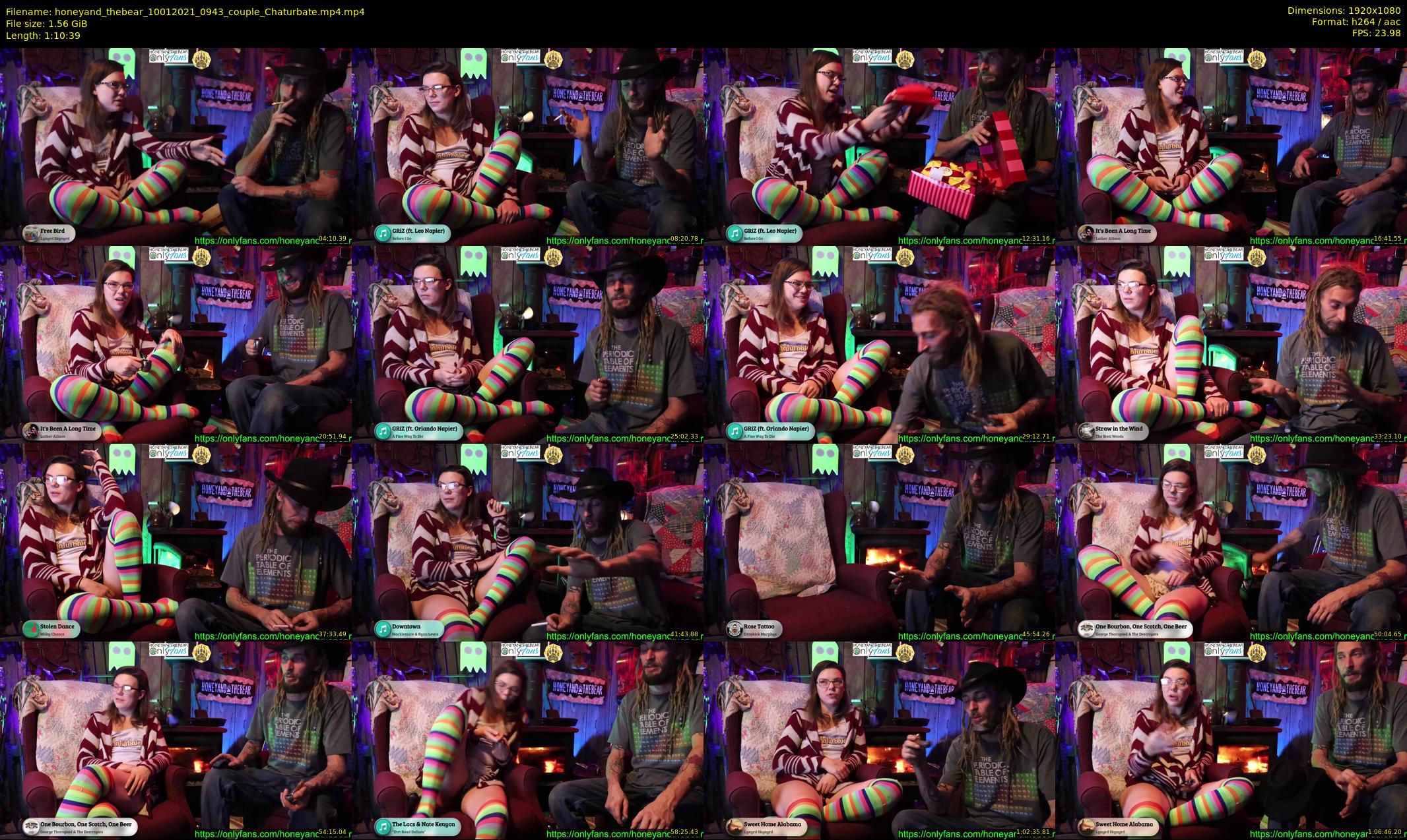 honeyand_thebear — 71 minute Chaturbate couple cam show recording, 1080p, Jan 10, 2021