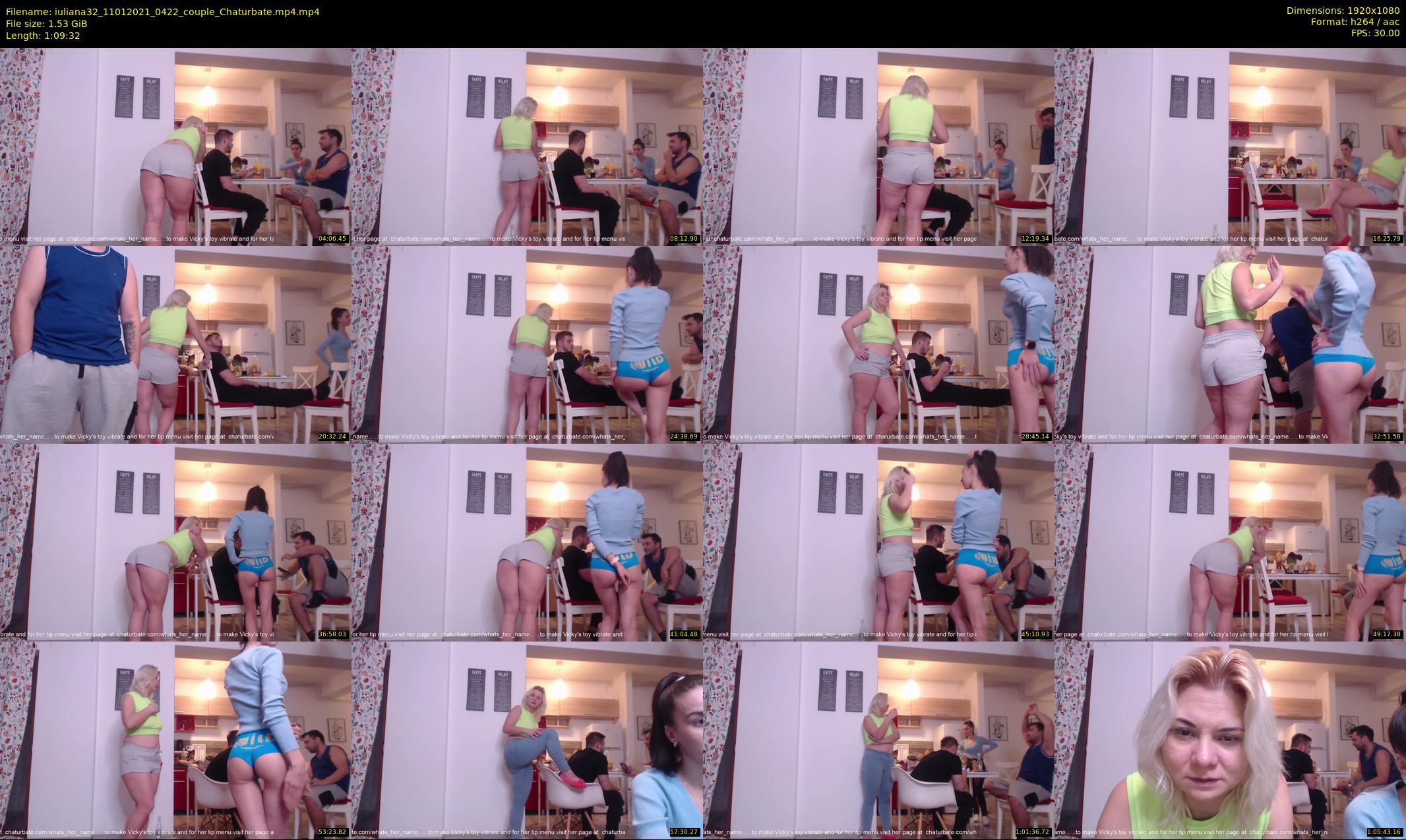iuliana32 — 70 minute Chaturbate couple cam show recording, 1080p, Jan 11, 2021