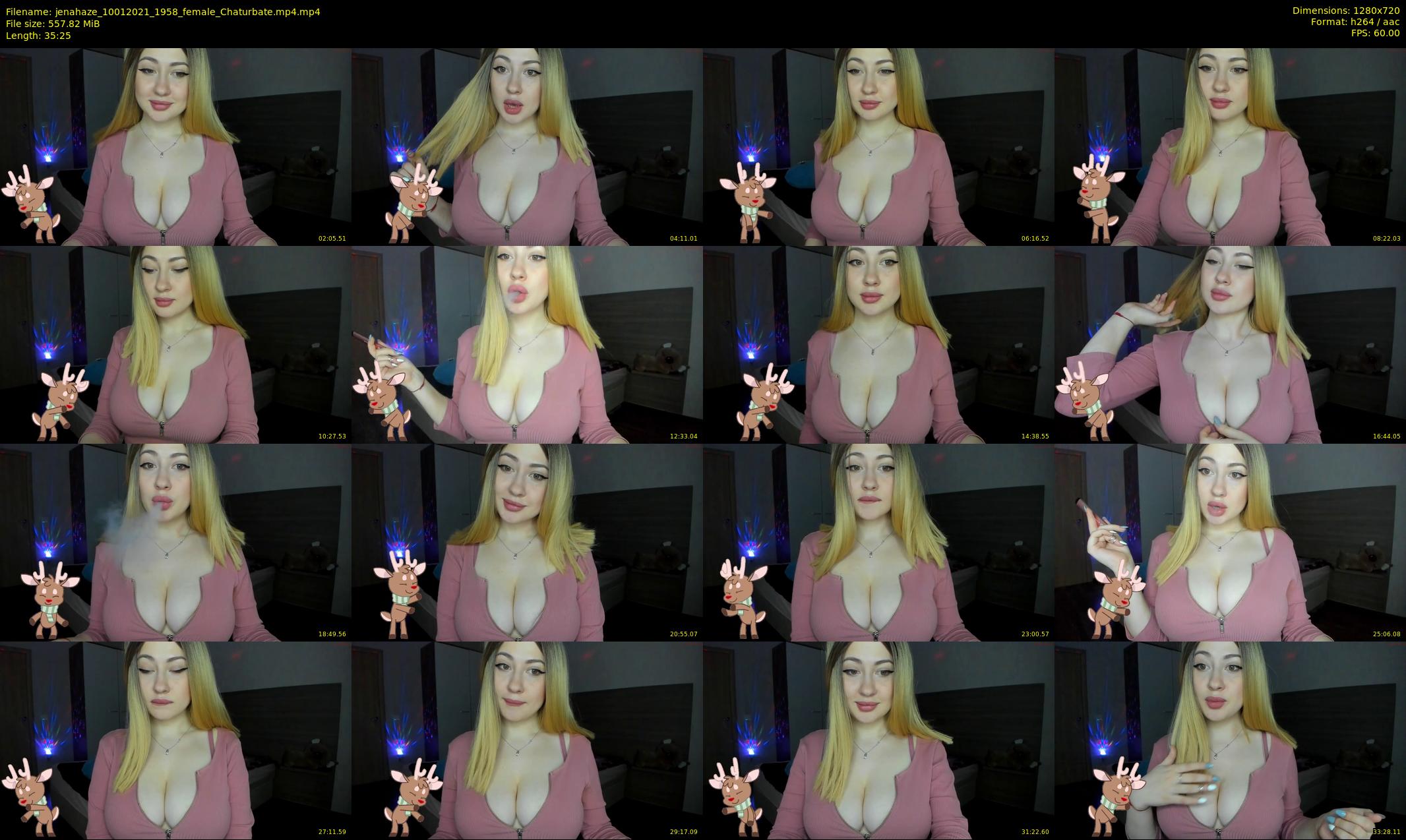 jenahaze — 36 minute Chaturbate female cam show recording, 720p, Jan 10, 2021