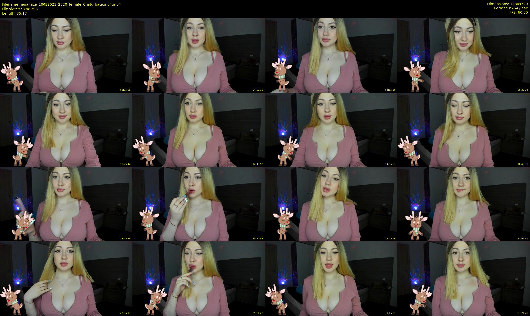 jenahaze — 36 minute Chaturbate female cam show recording, 720p, Jan 10, 2021