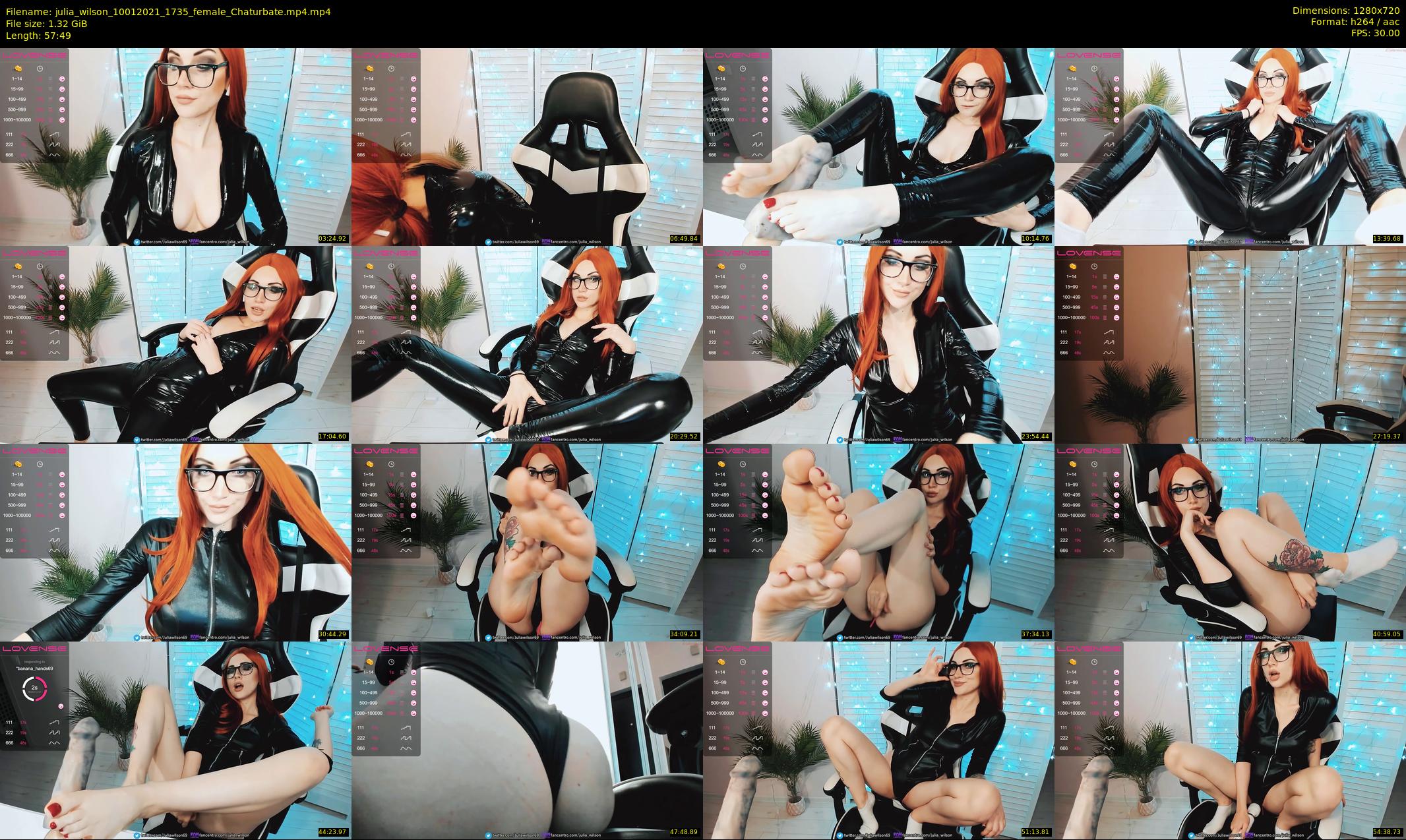 julia_wilson — 58 minute Chaturbate female cam show recording, 720p, Jan 10, 2021
