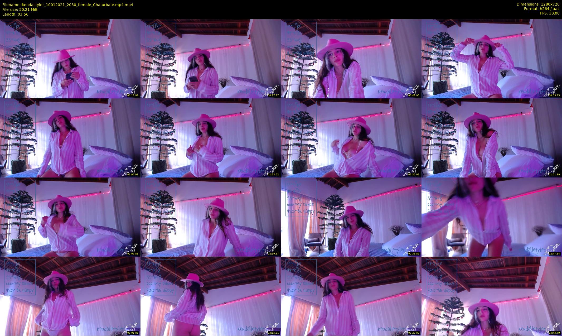 kendalltyler — 4 minute Chaturbate female cam show recording, 720p, Jan 10, 2021
