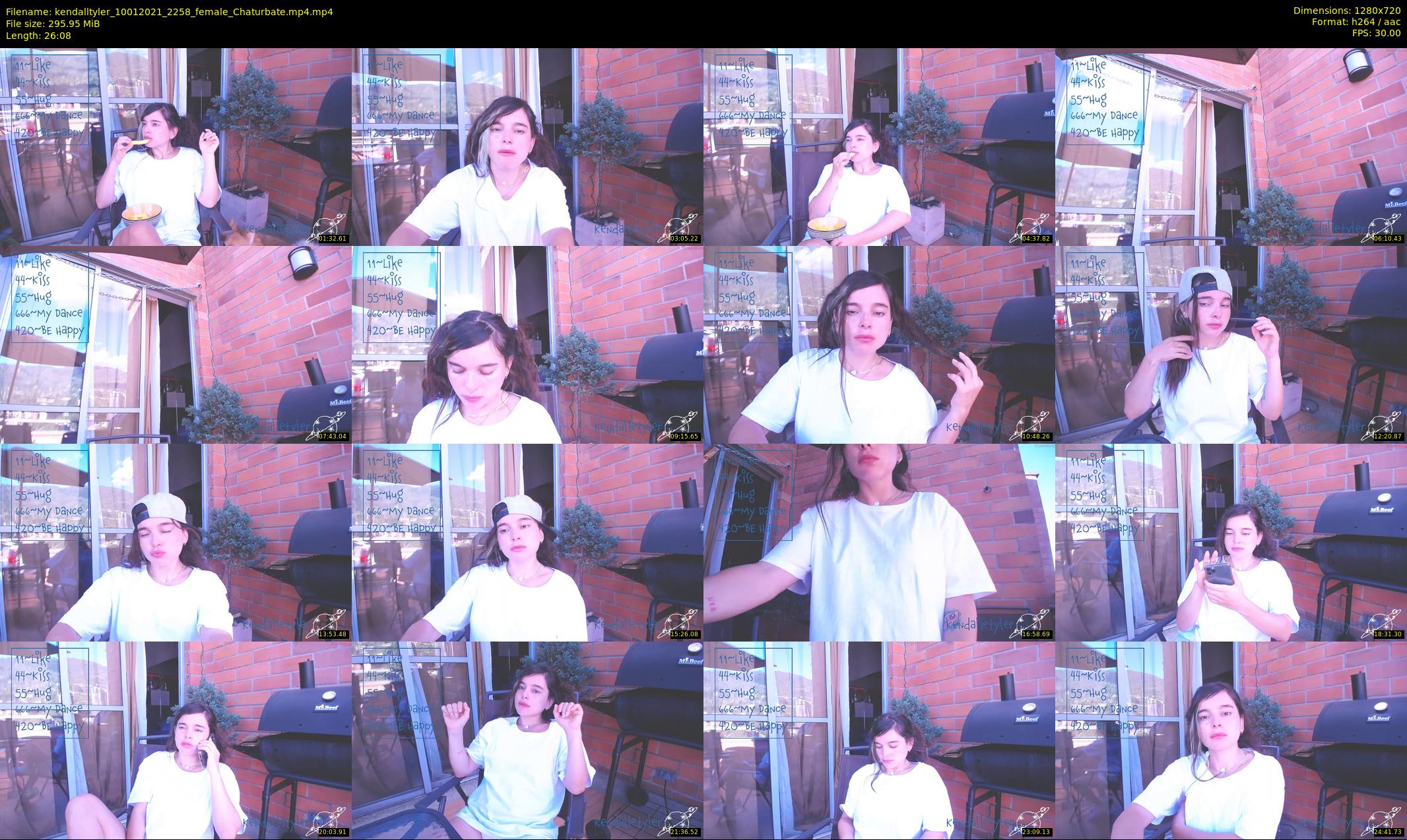 kendalltyler — 27 minute Chaturbate female cam show recording, 720p, Jan 10, 2021