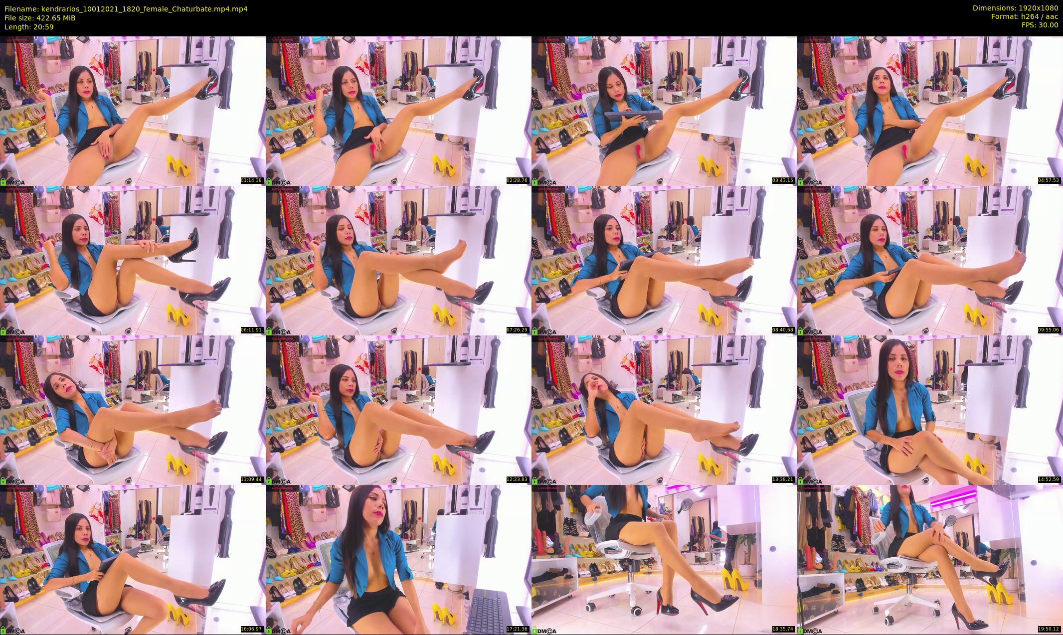 kendrarios — 21 minute Chaturbate female cam show recording, 1080p, Jan 10, 2021