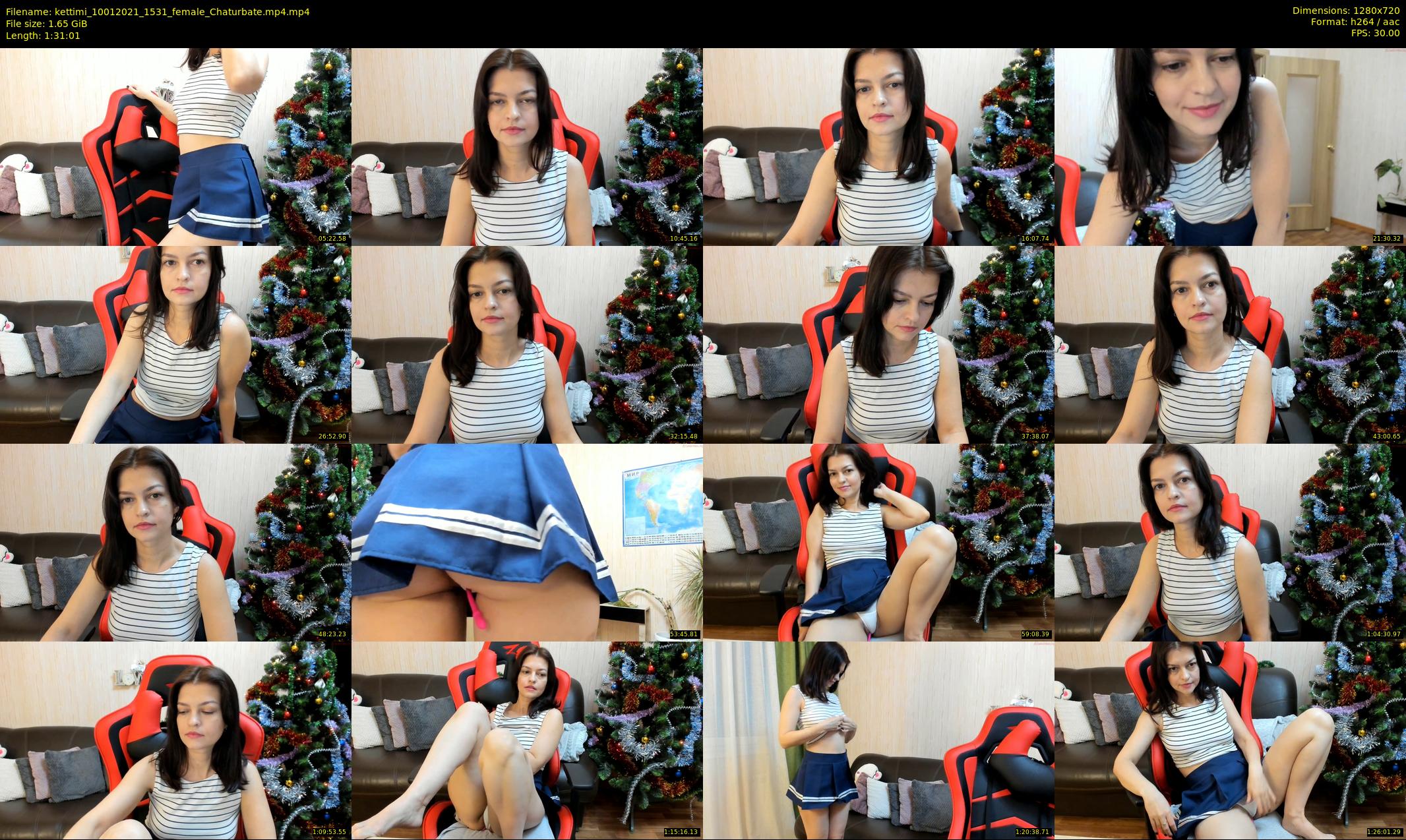 kettimi — 92 minute Chaturbate female cam show recording, 720p, Jan 10, 2021