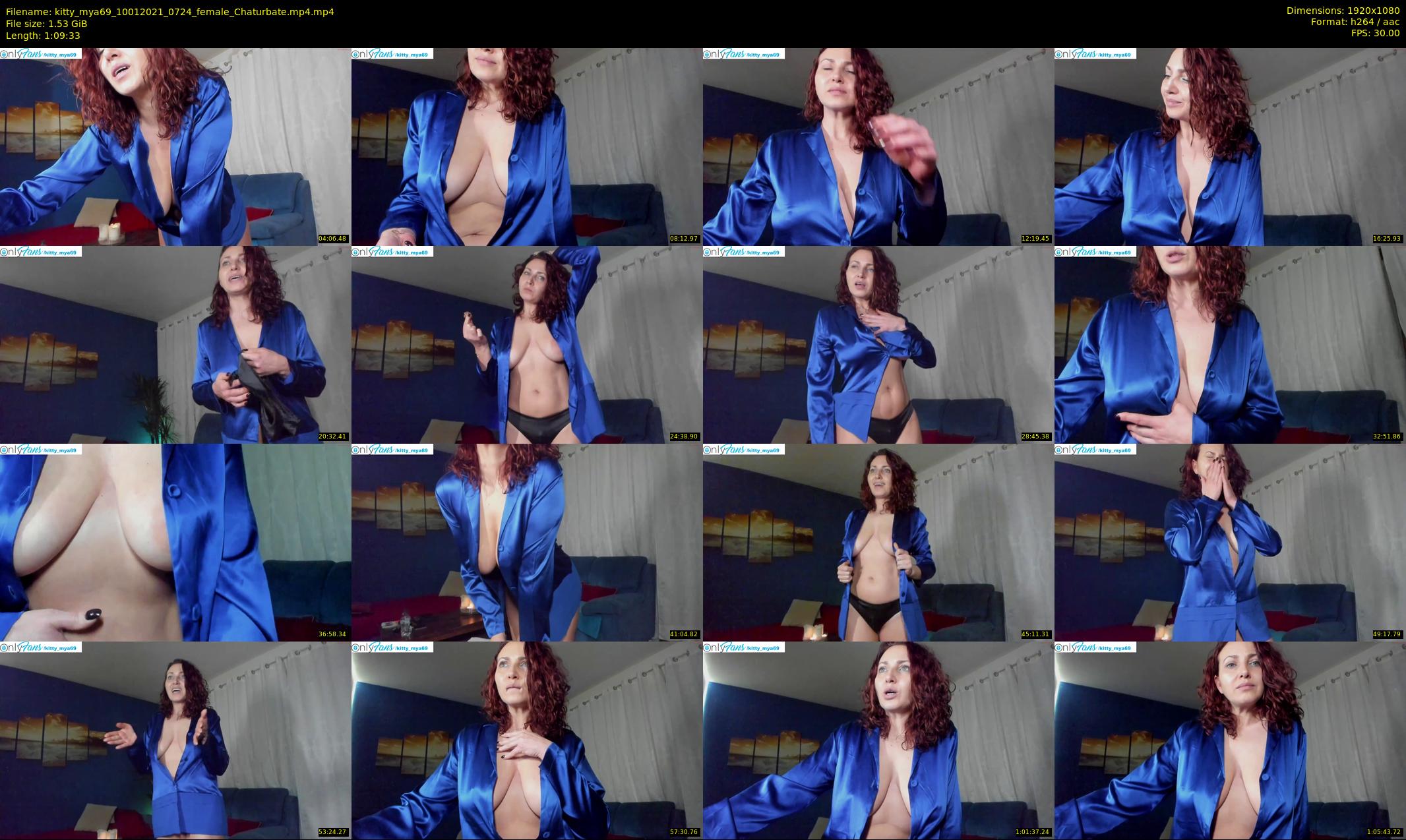 kitty_mya69 — 70 minute Chaturbate female cam show recording, 1080p, Jan 10, 2021