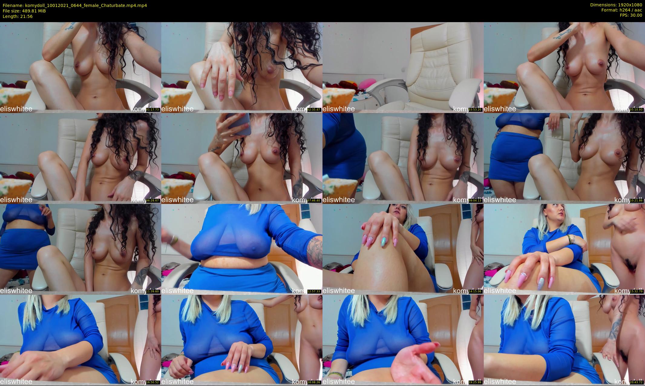 komydoll — 22 minute Chaturbate female cam show recording, 1080p, Jan 10, 2021