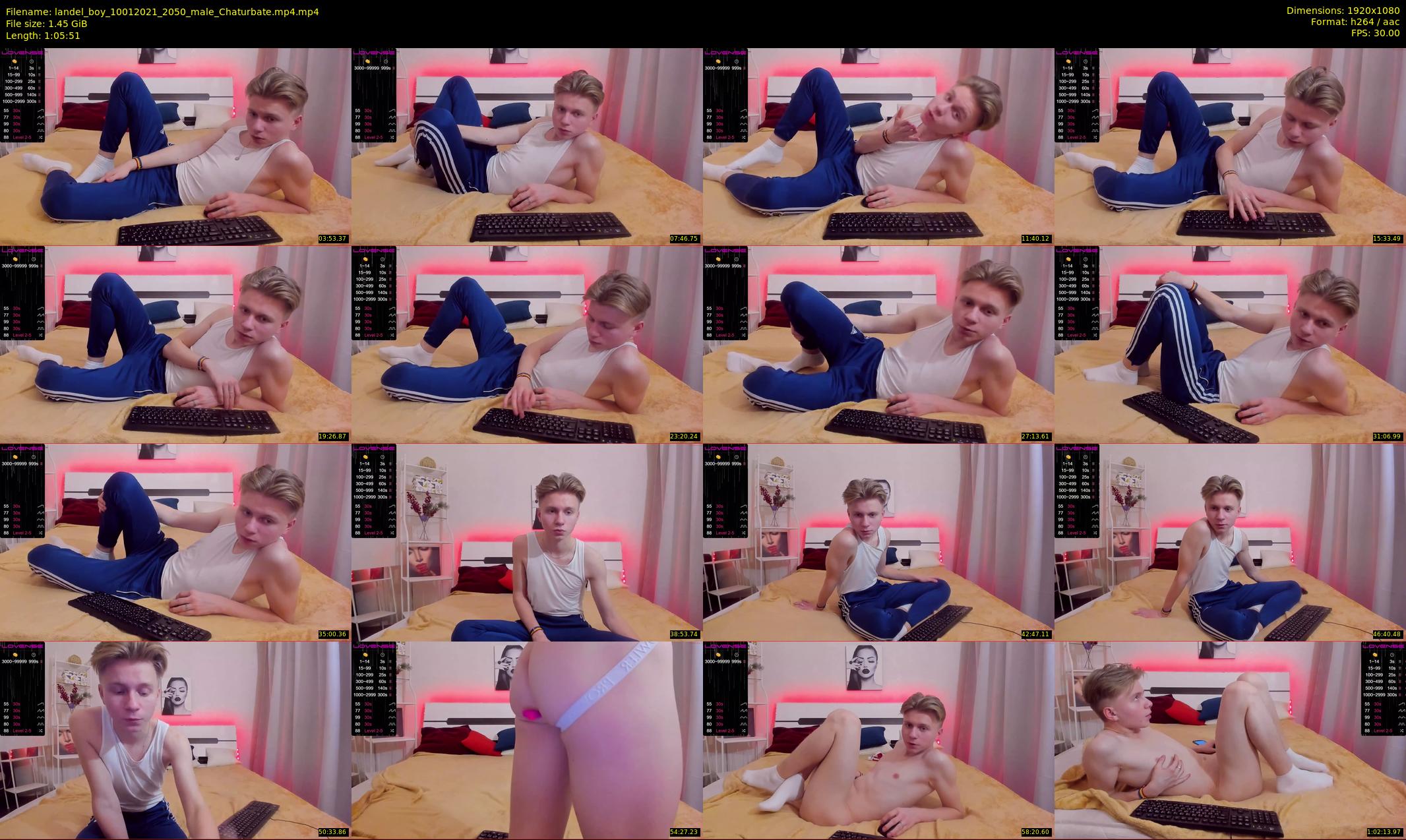landel_boy — 66 minute Chaturbate male cam show recording, 1080p, Jan 10, 2021