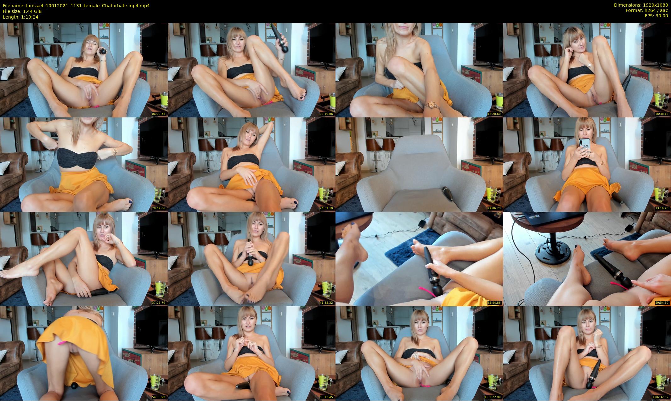 larissa4 — 71 minute Chaturbate female cam show recording, 1080p, Jan 10, 2021