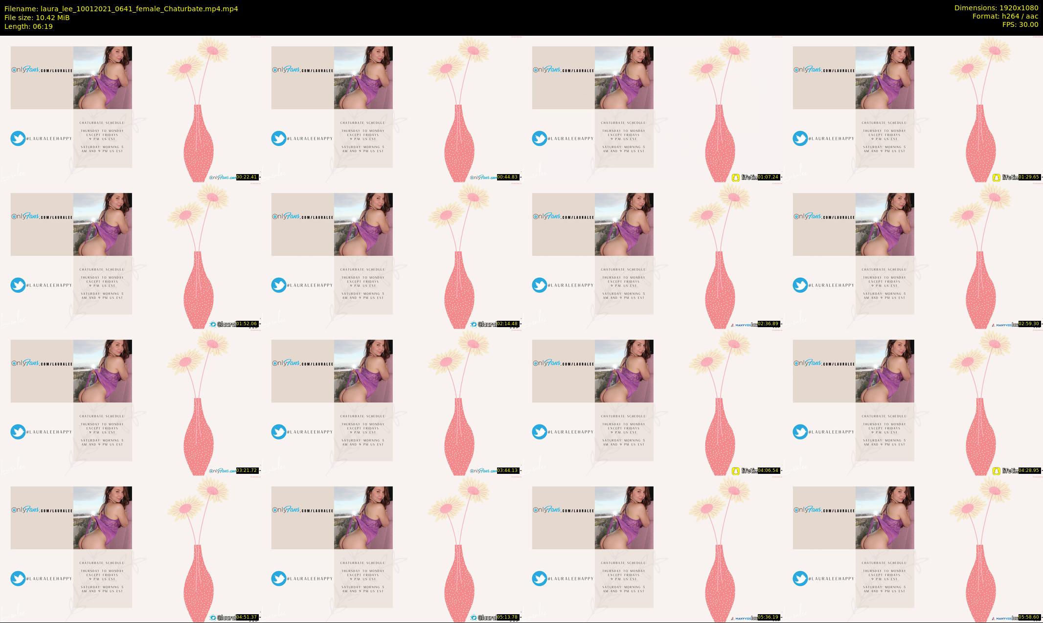laura_lee — 7 minute Chaturbate female cam show recording, 1080p, Jan 10, 2021