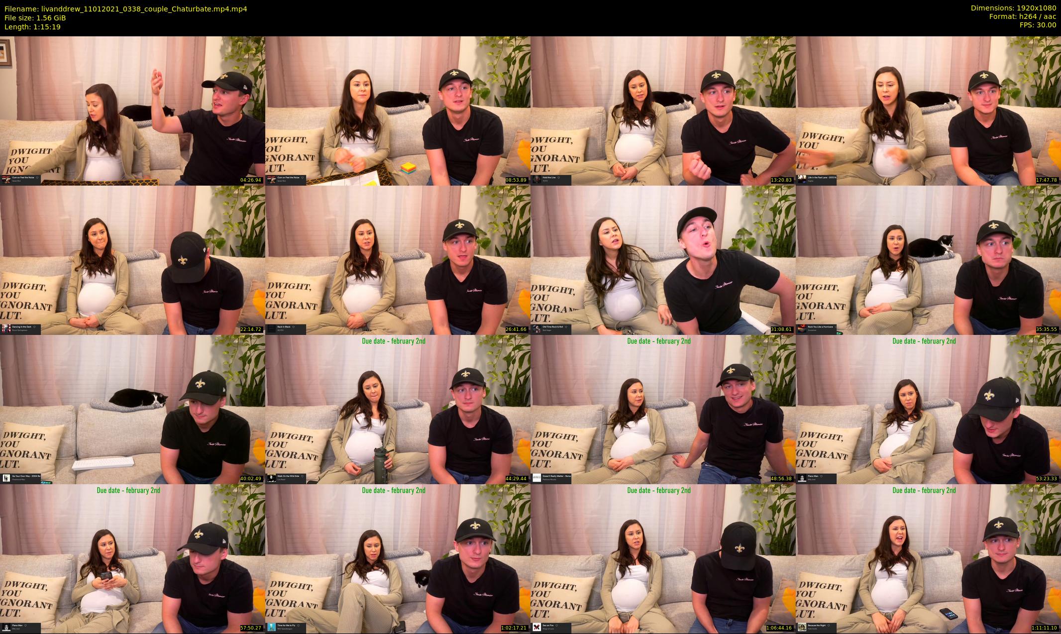 livanddrew — 76 minute Chaturbate couple cam show recording, 1080p, Jan 11, 2021