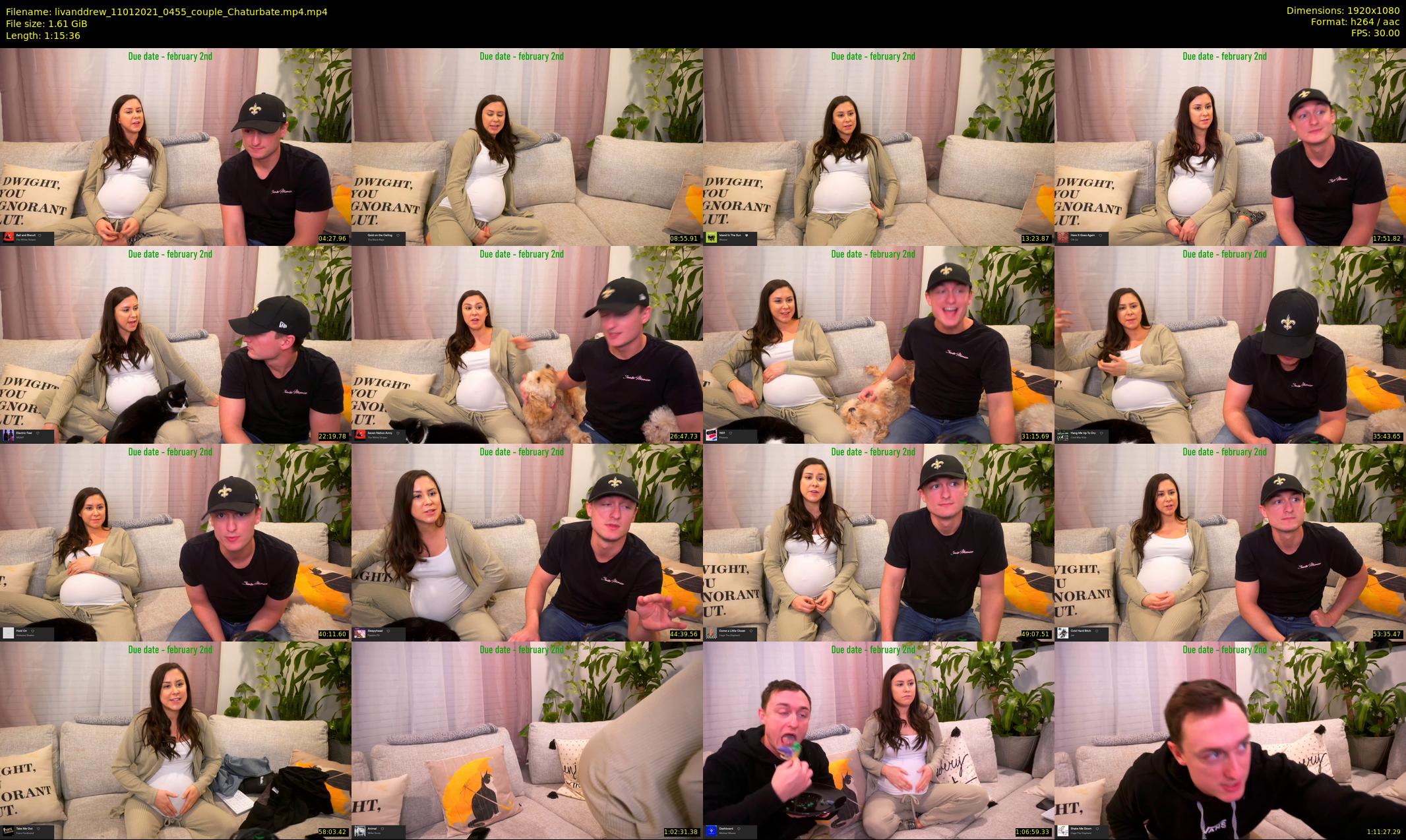 livanddrew — 76 minute Chaturbate couple cam show recording, 1080p, Jan 11, 2021