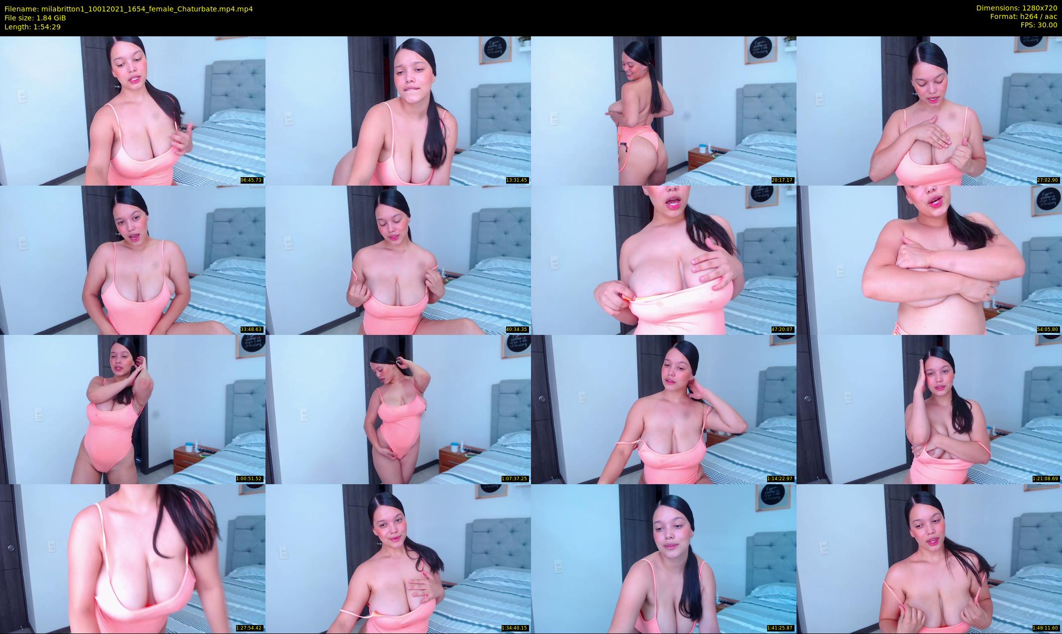 milabritton1 — 115 minute Chaturbate female cam show recording, 720p, Jan 10, 2021