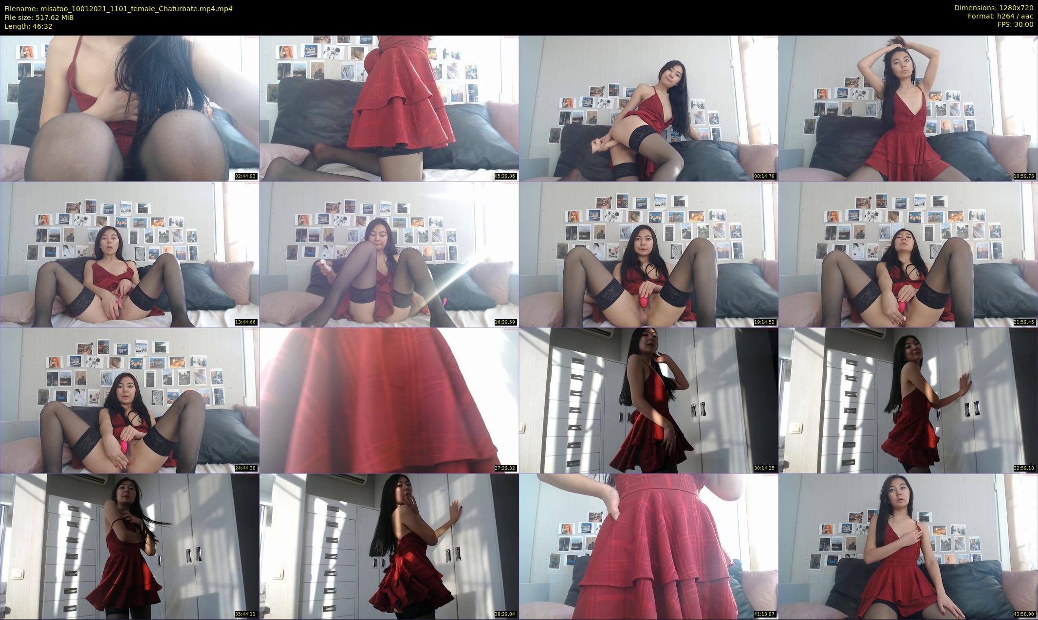 misatoo — 47 minute Chaturbate female cam show recording, 720p, Jan 10, 2021