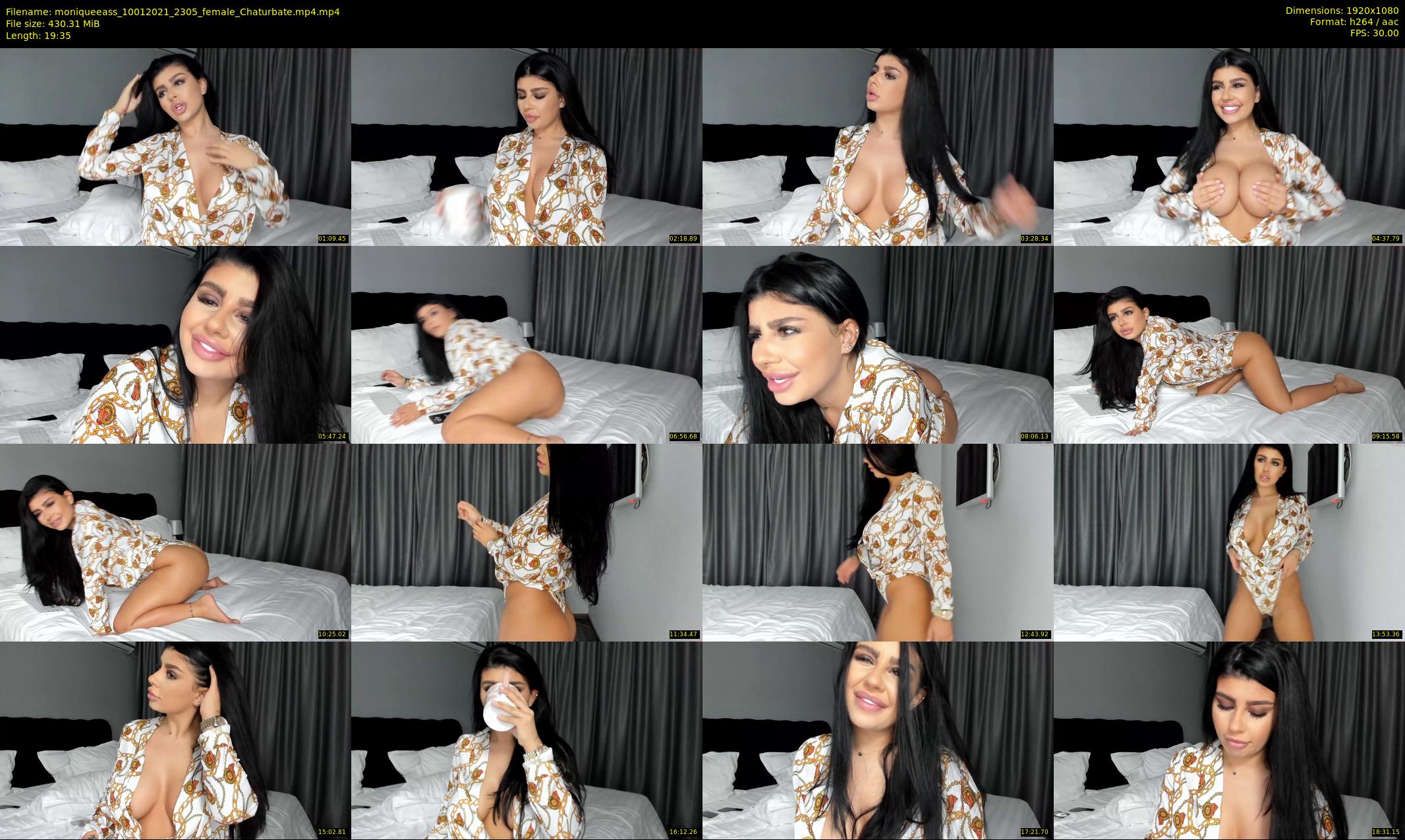 moniqueeass — 20 minute Chaturbate female cam show recording, 1080p, Jan 10, 2021