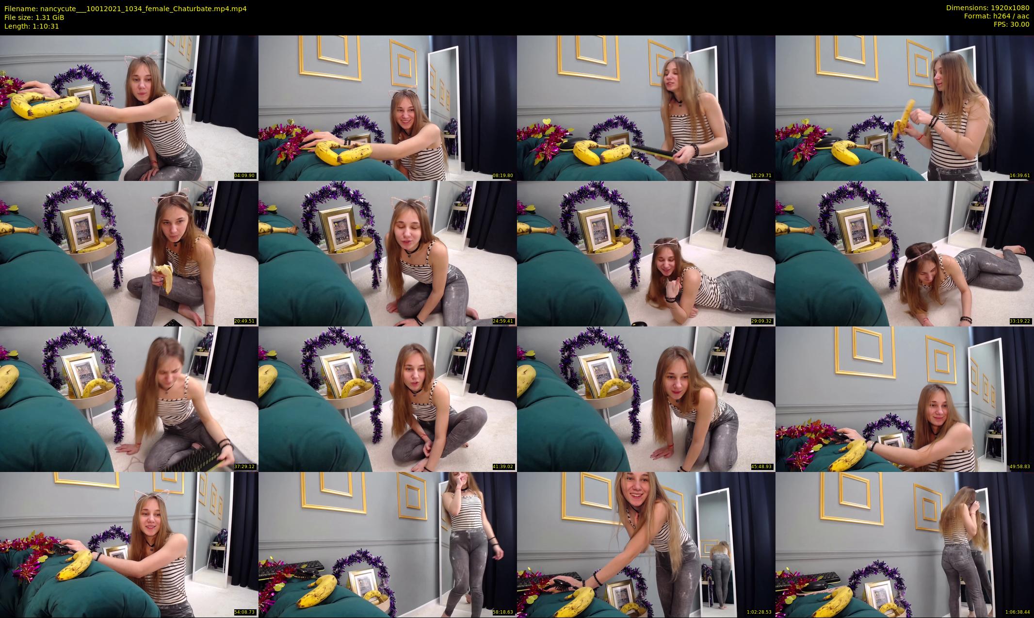 nancycute__ — 71 minute Chaturbate female cam show recording, 1080p, Jan 10, 2021