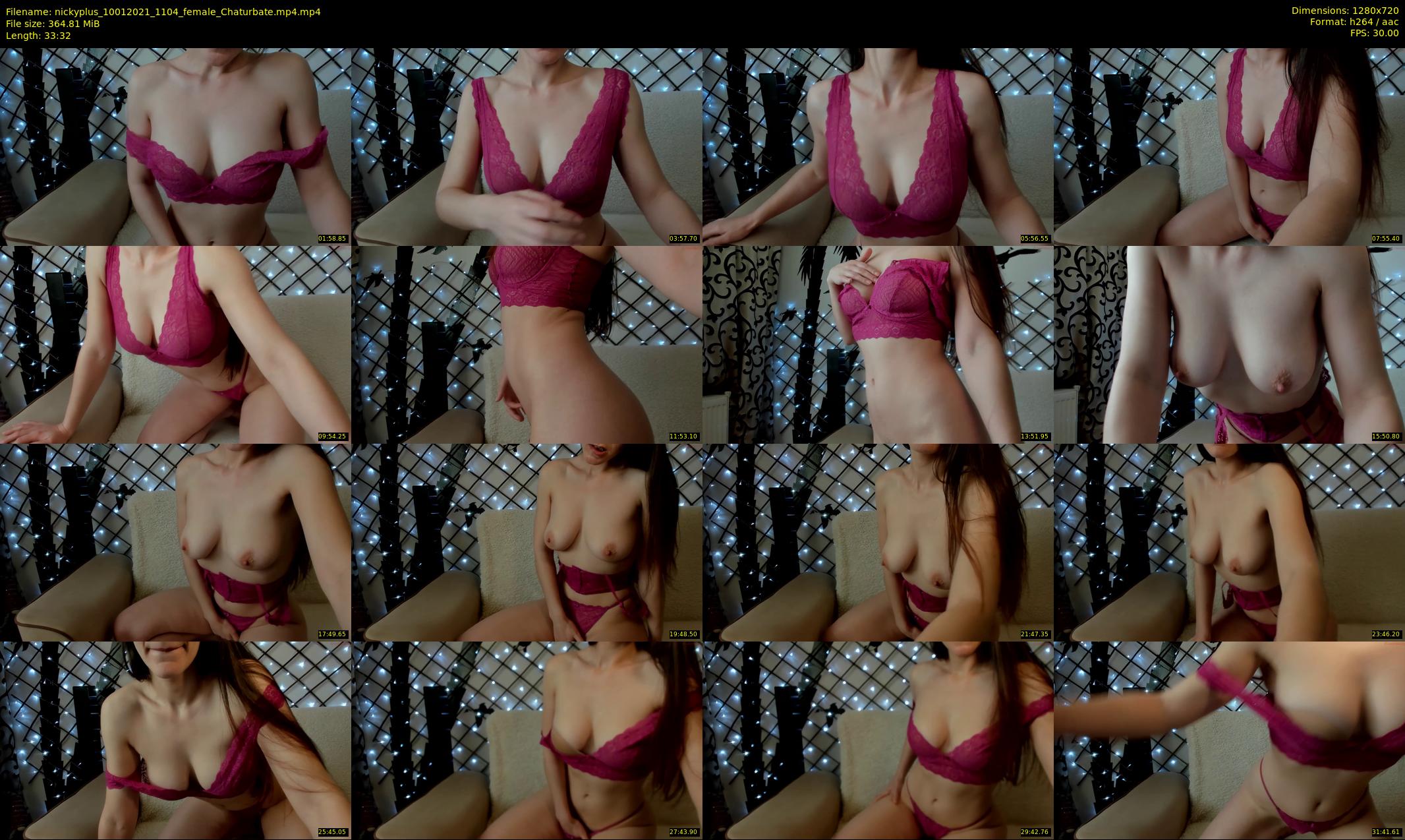 nickyplus — 34 minute Chaturbate couple cam show recording, 720p, Jan 10, 2021