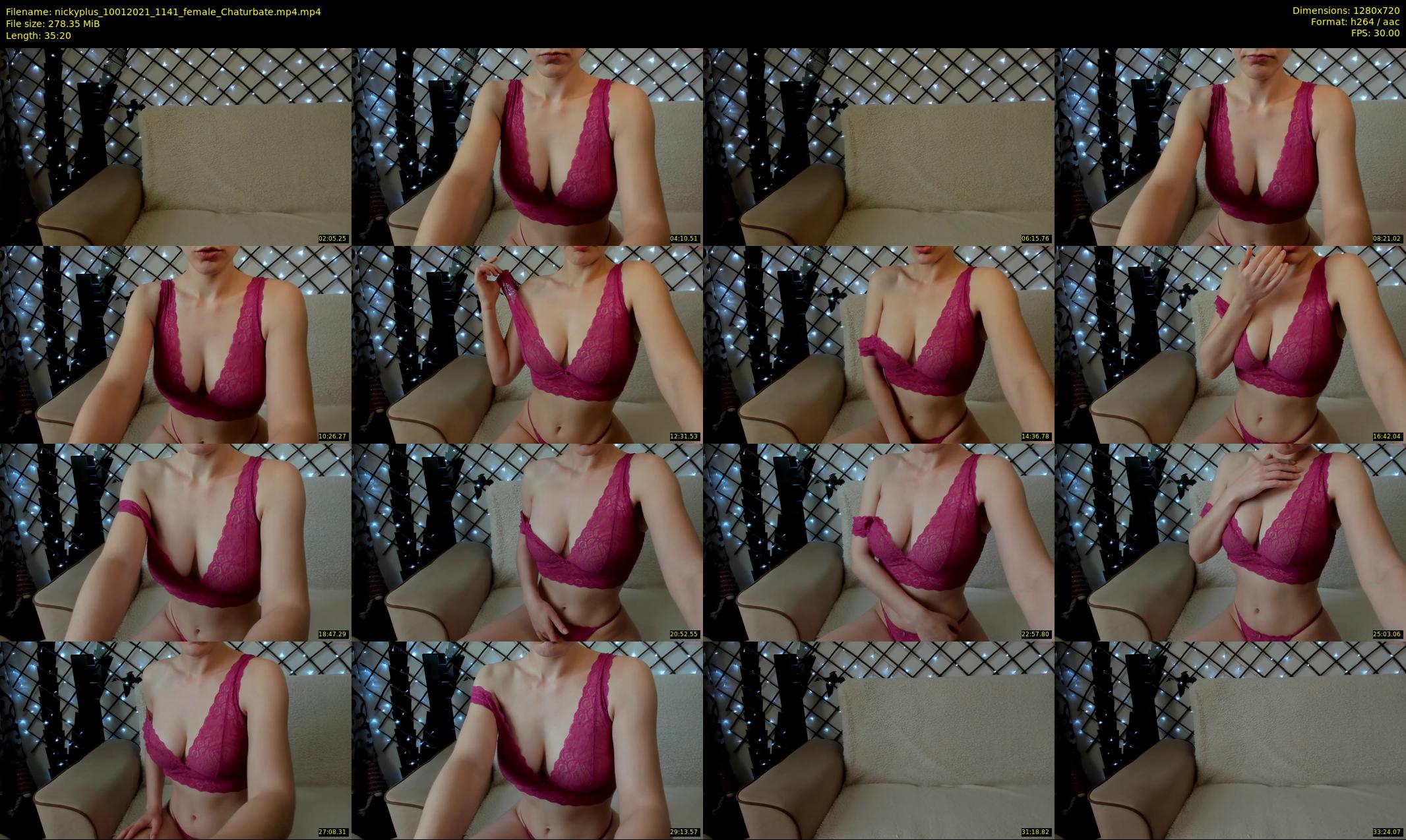 nickyplus — 36 minute Chaturbate couple cam show recording, 720p, Jan 10, 2021