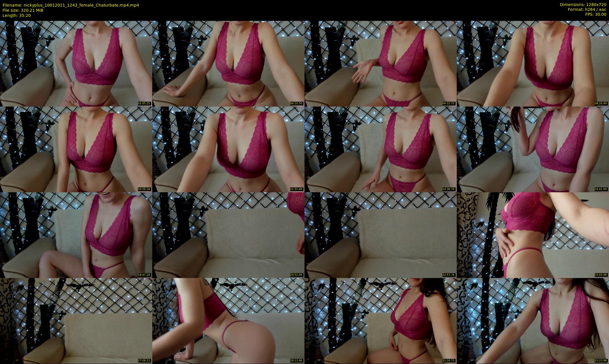 nickyplus — 36 minute Chaturbate couple cam show recording, 720p, Jan 10, 2021