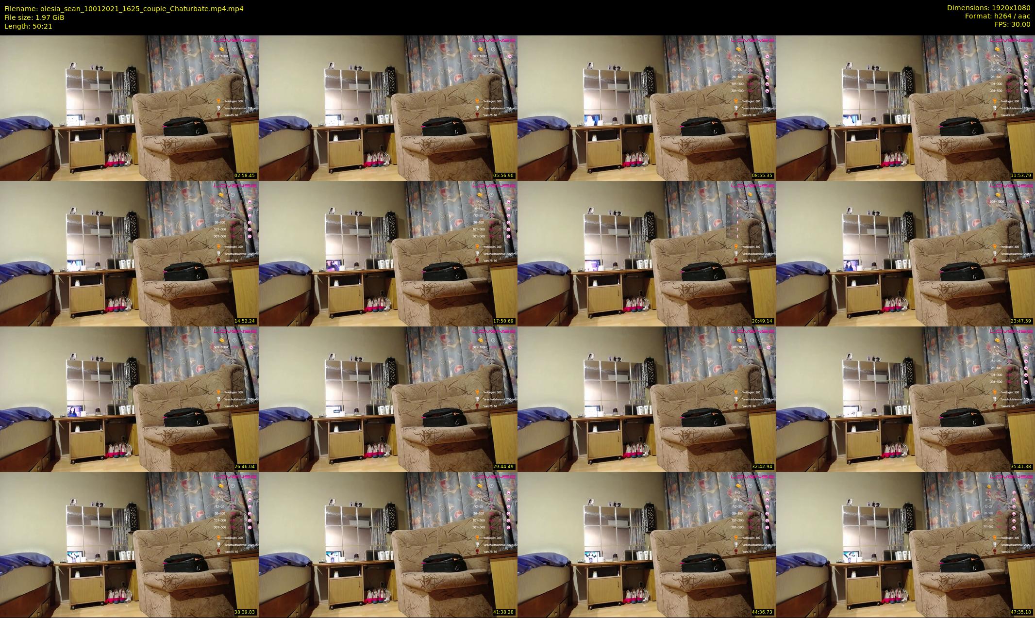 olesia_sean — 51 minute Chaturbate couple cam show recording, 1080p, Jan 10, 2021