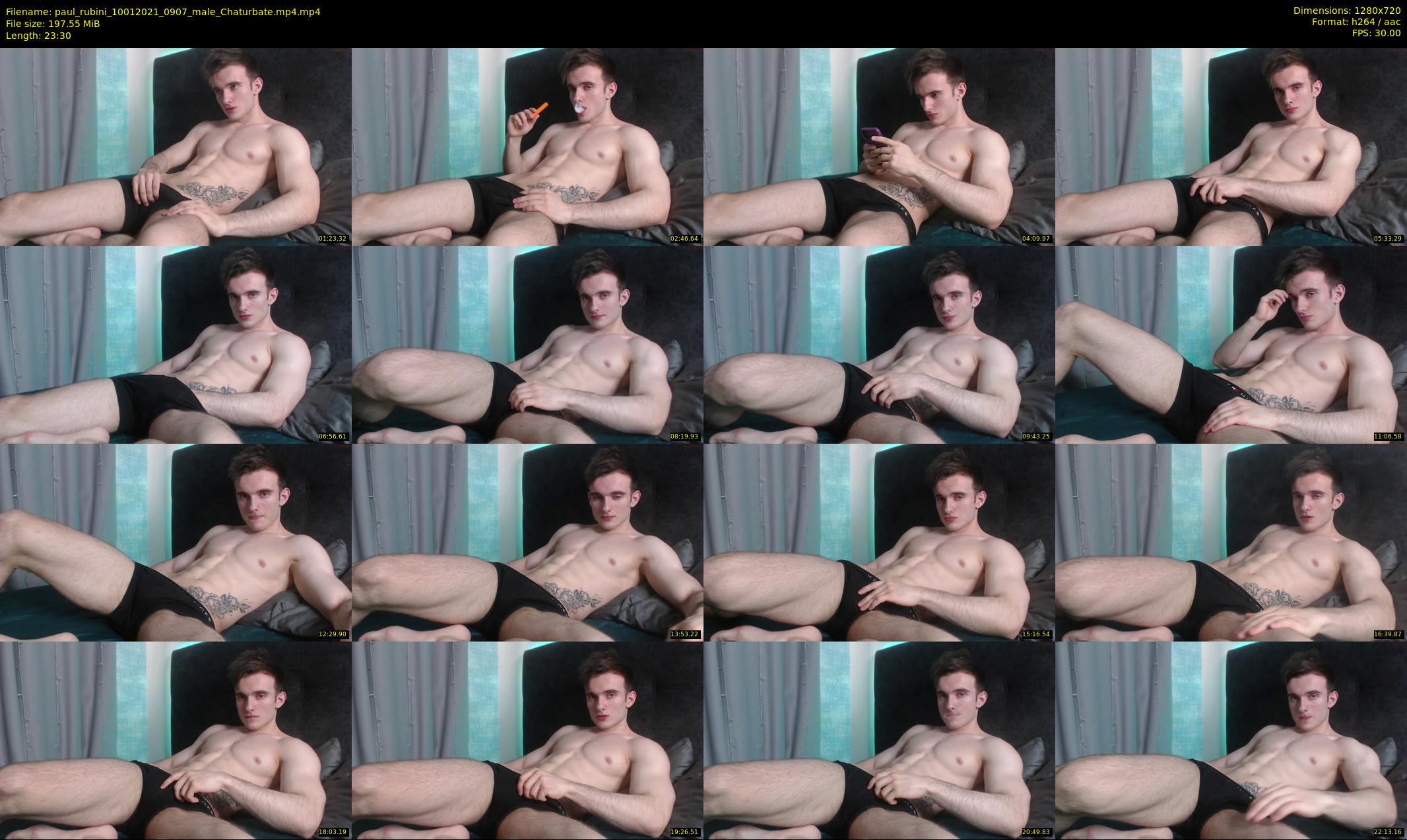 paul_rubini — 24 minute Chaturbate male cam show recording, 720p, Jan 10, 2021