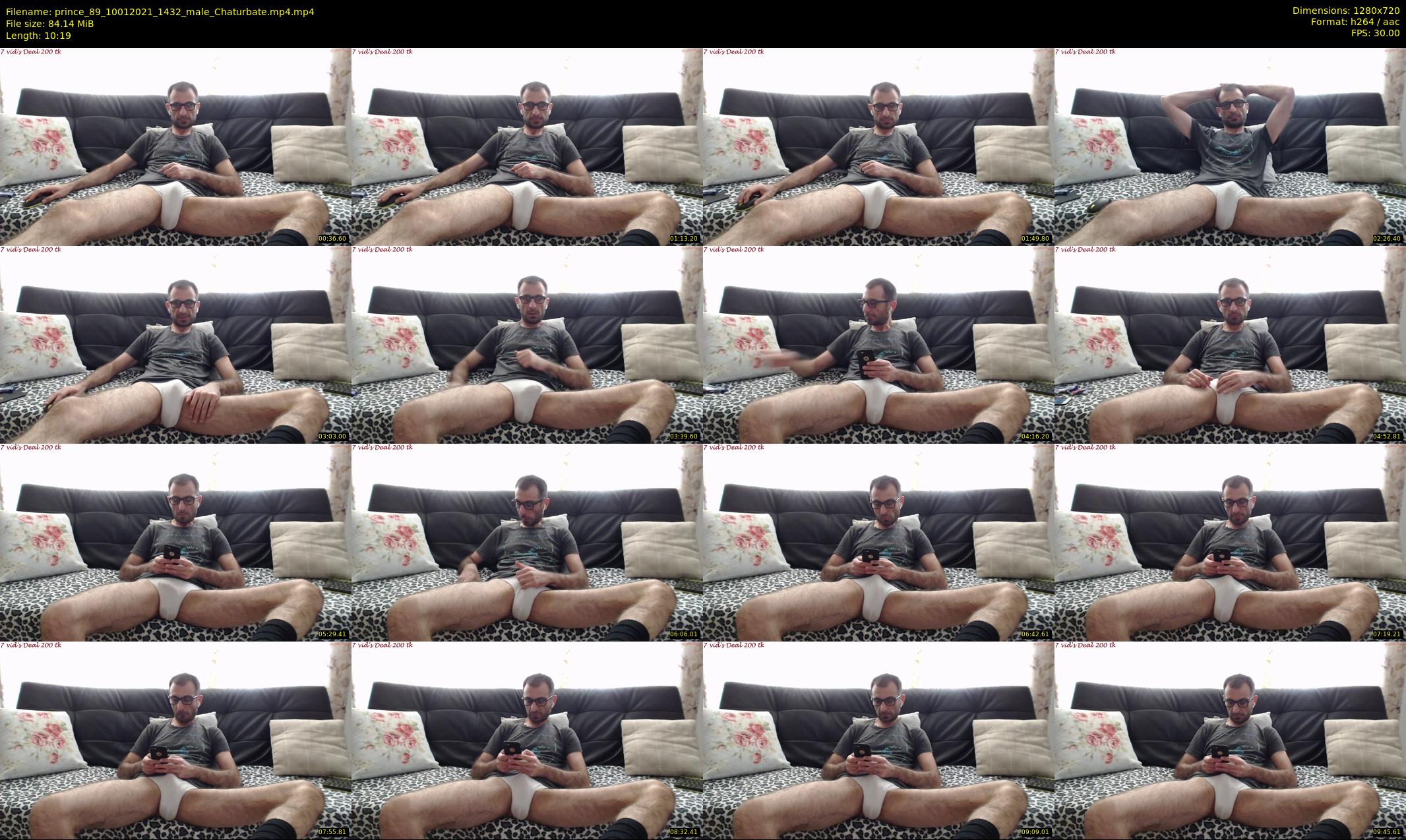 prince_89 — 11 minute Chaturbate male cam show recording, 720p, Jan 10, 2021