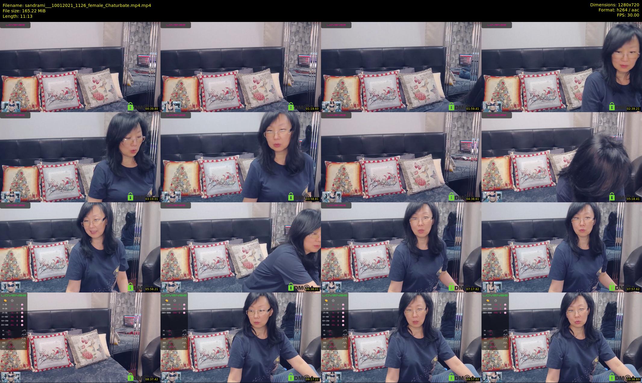 sandrami__ — 12 minute Chaturbate female cam show recording, 720p, Jan 10, 2021