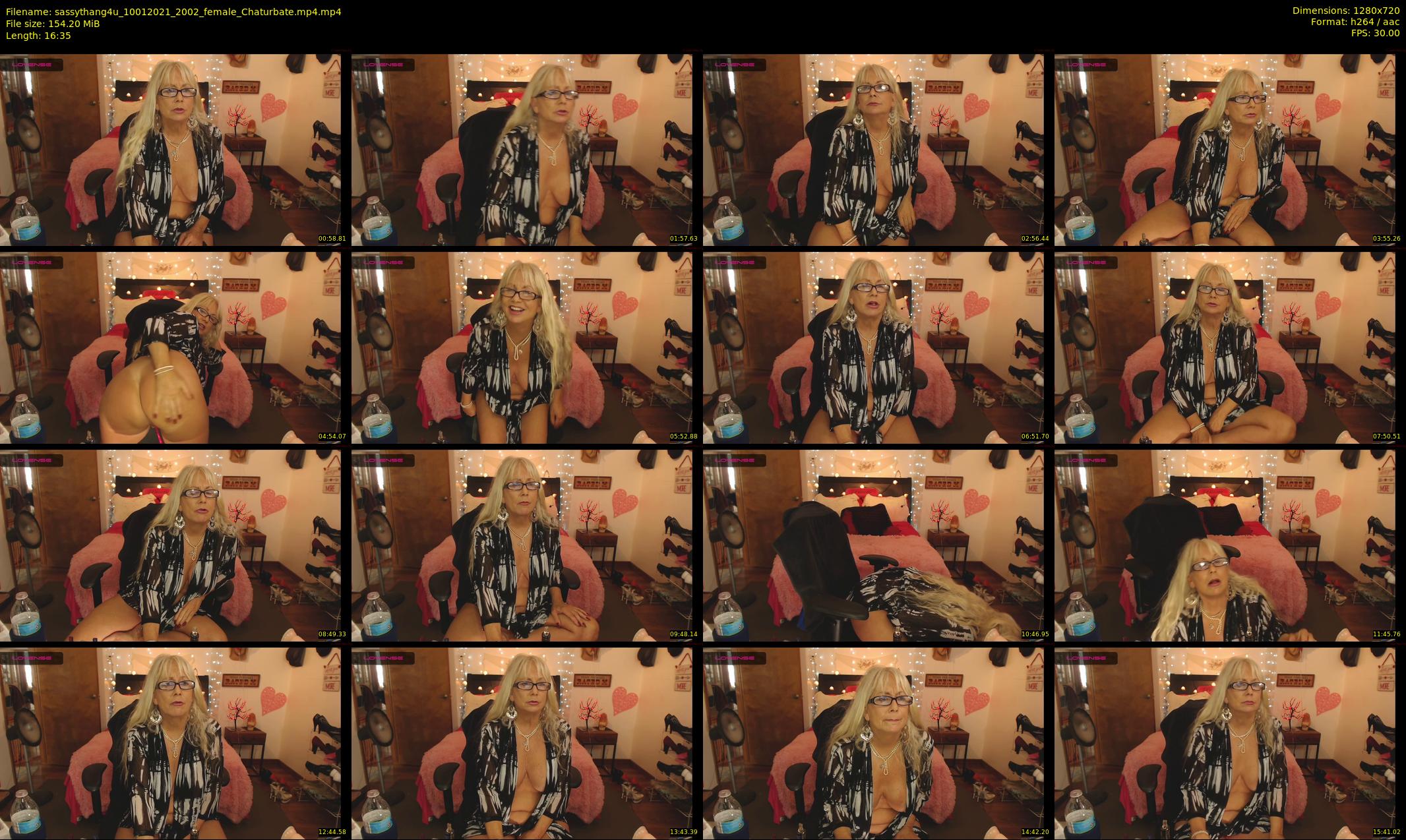 sassythang4u — 17 minute Chaturbate female cam show recording, 720p, Jan 10, 2021
