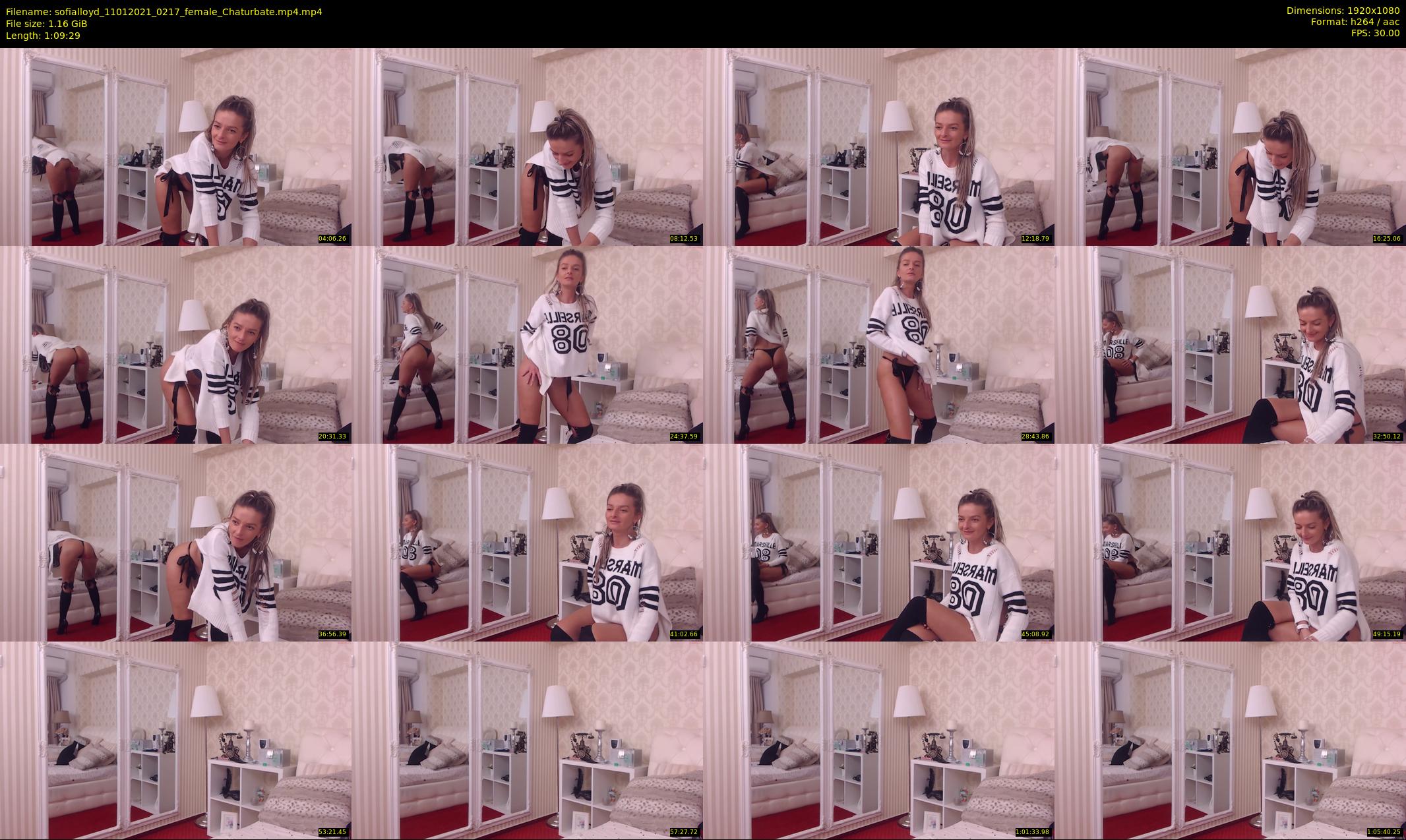 sofialloyd — 70 minute Chaturbate female cam show recording, 1080p, Jan 11, 2021