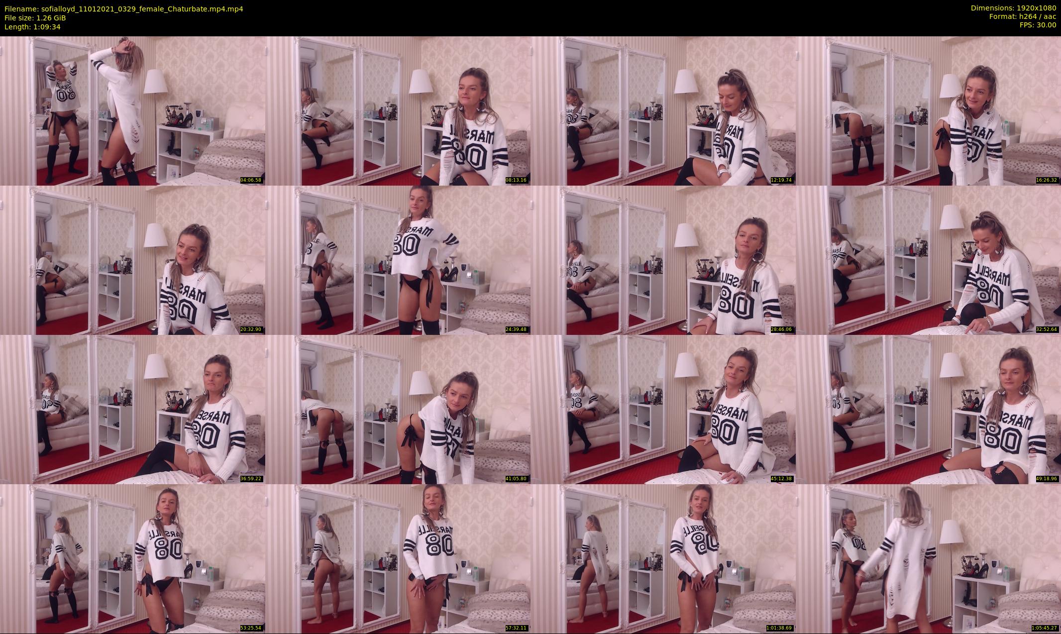 sofialloyd — 70 minute Chaturbate female cam show recording, 1080p, Jan 11, 2021