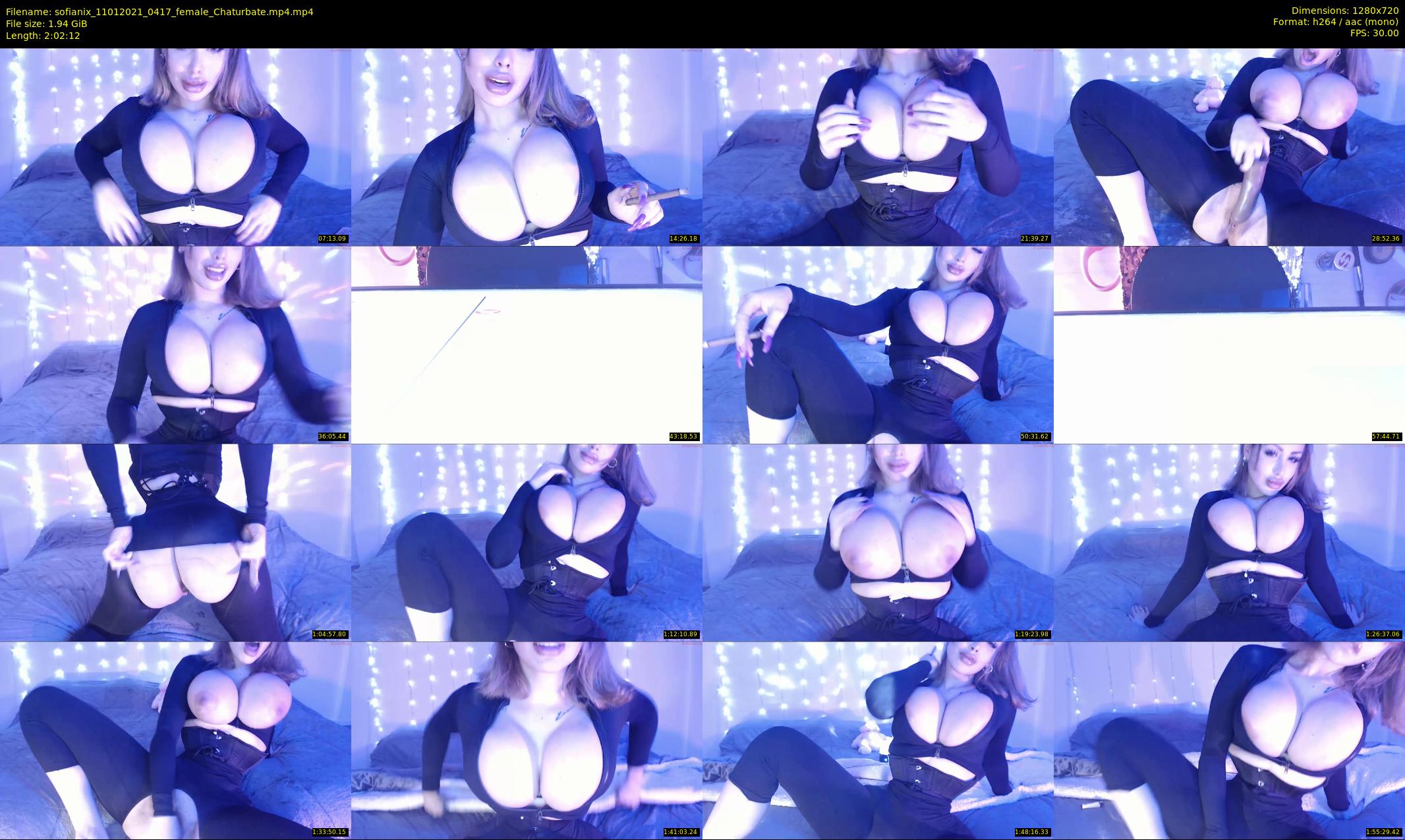 sofianix — 123 minute Chaturbate female cam show recording, 720p, Jan 11, 2021