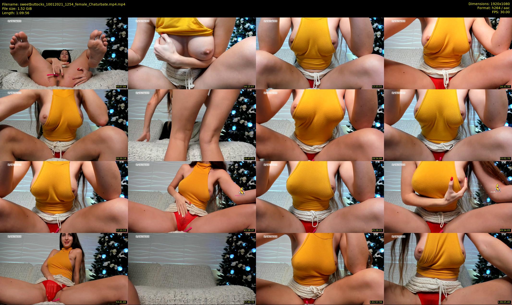 sweetbuttocks — 70 minute Chaturbate female cam show recording, 1080p, Jan 10, 2021
