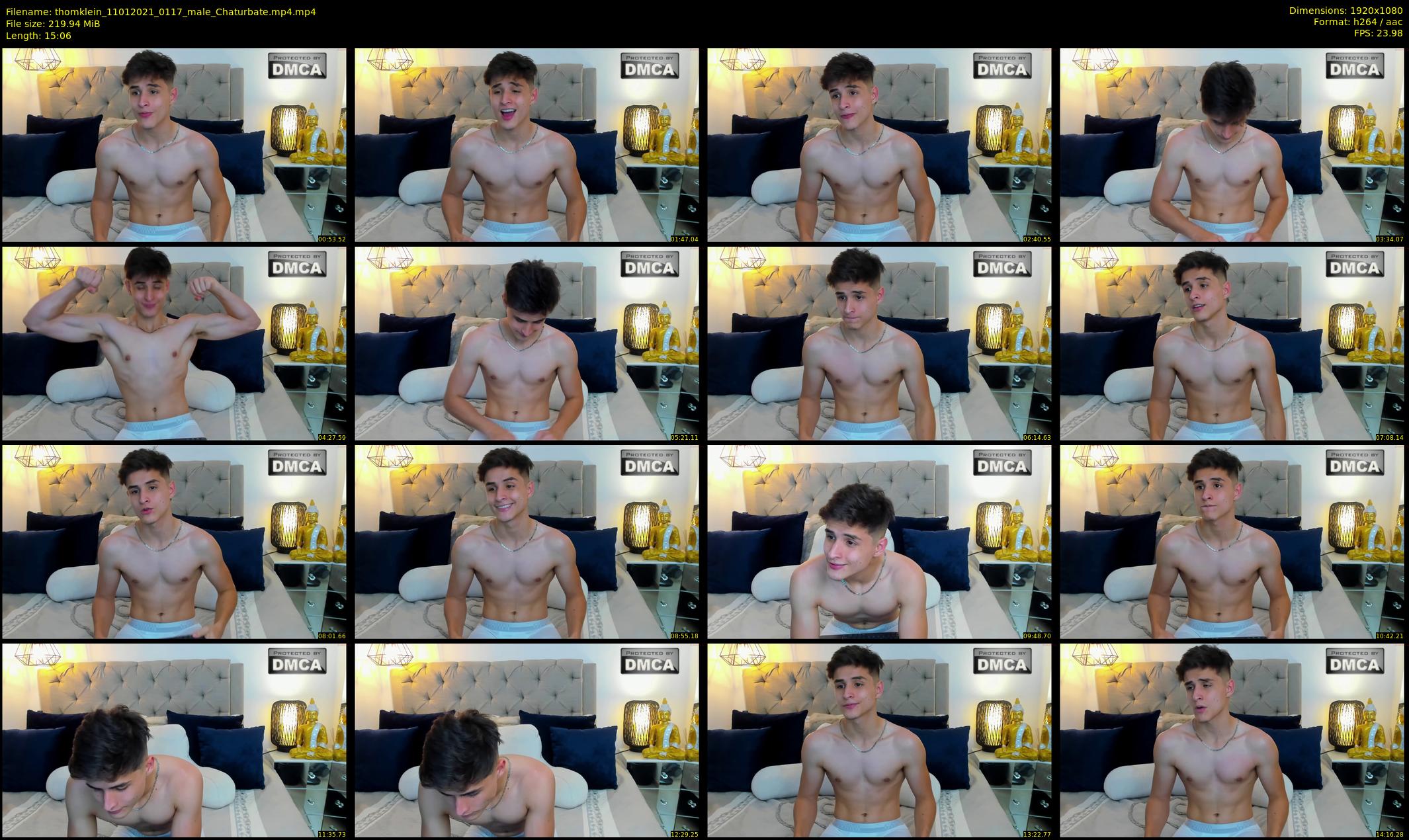 thomklein — 16 minute Chaturbate male cam show recording, 1080p, Jan 11, 2021