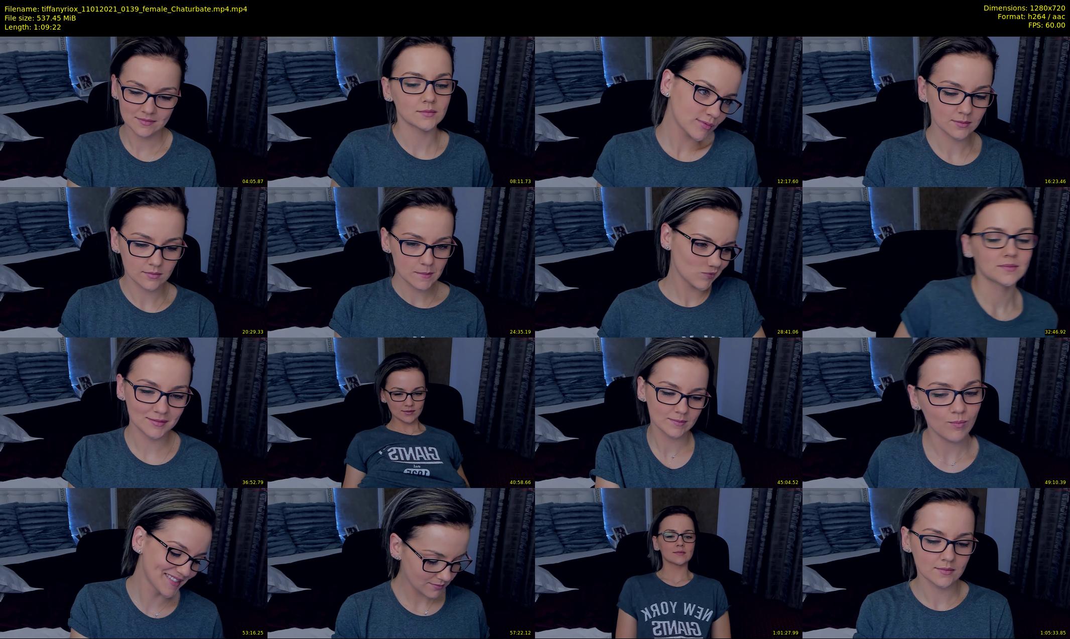 tiffanyriox — 70 minute Chaturbate female cam show recording, 720p, Jan 11, 2021